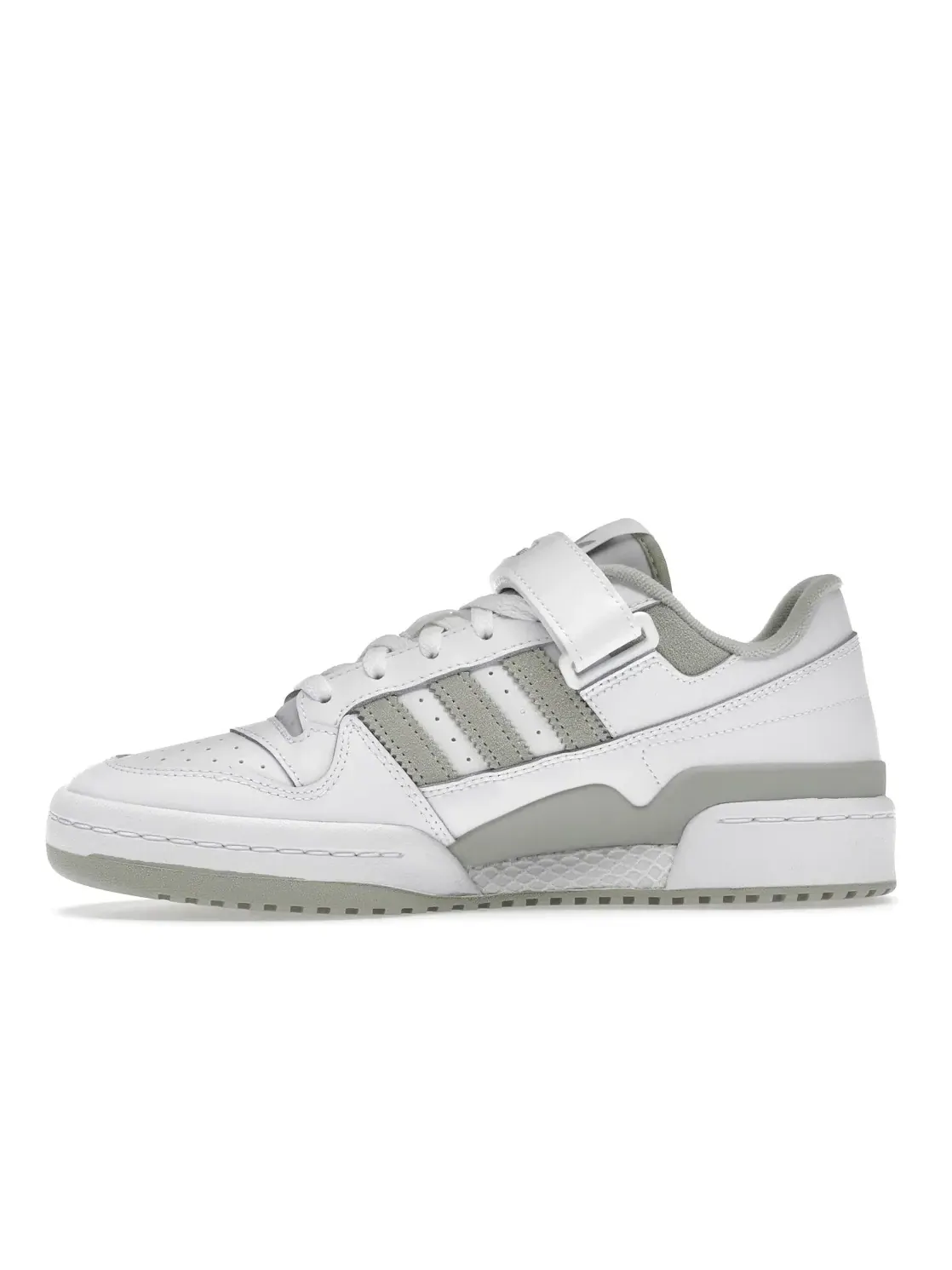 Мужские кроссовки с низким верхом Adidas Forum Low — изображение 3 из 4, белый/зеленый/белый