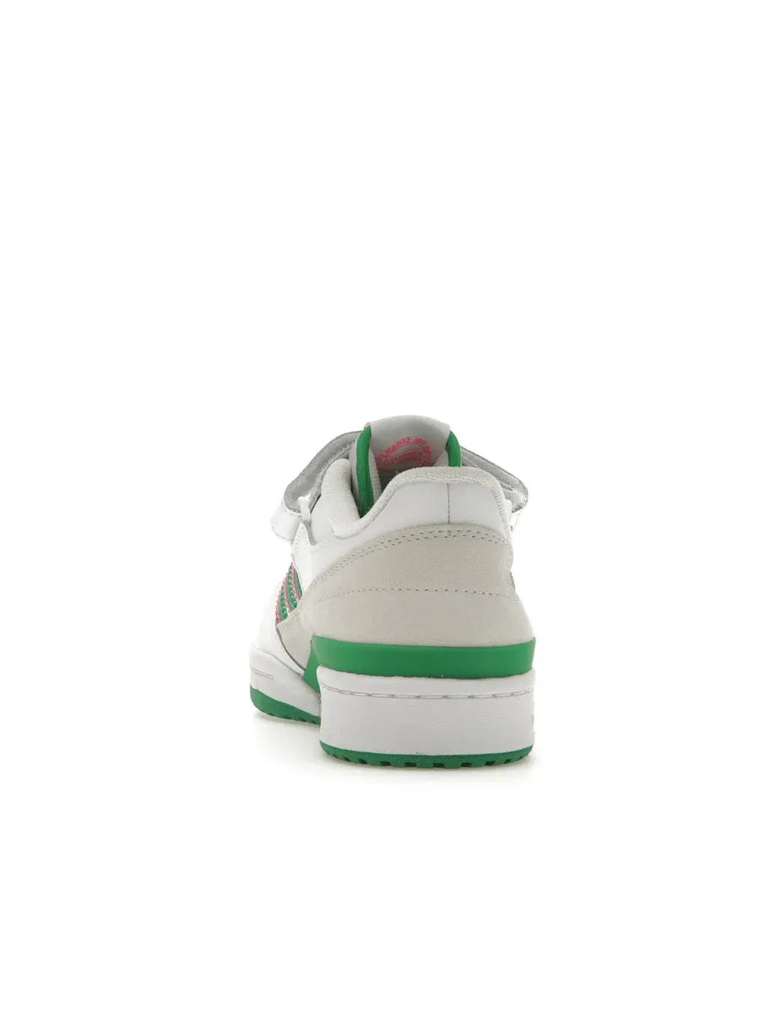 Женские кроссовки с низким верхом Adidas Forum Low — изображение 4 из 4, белый/зеленый/розовый