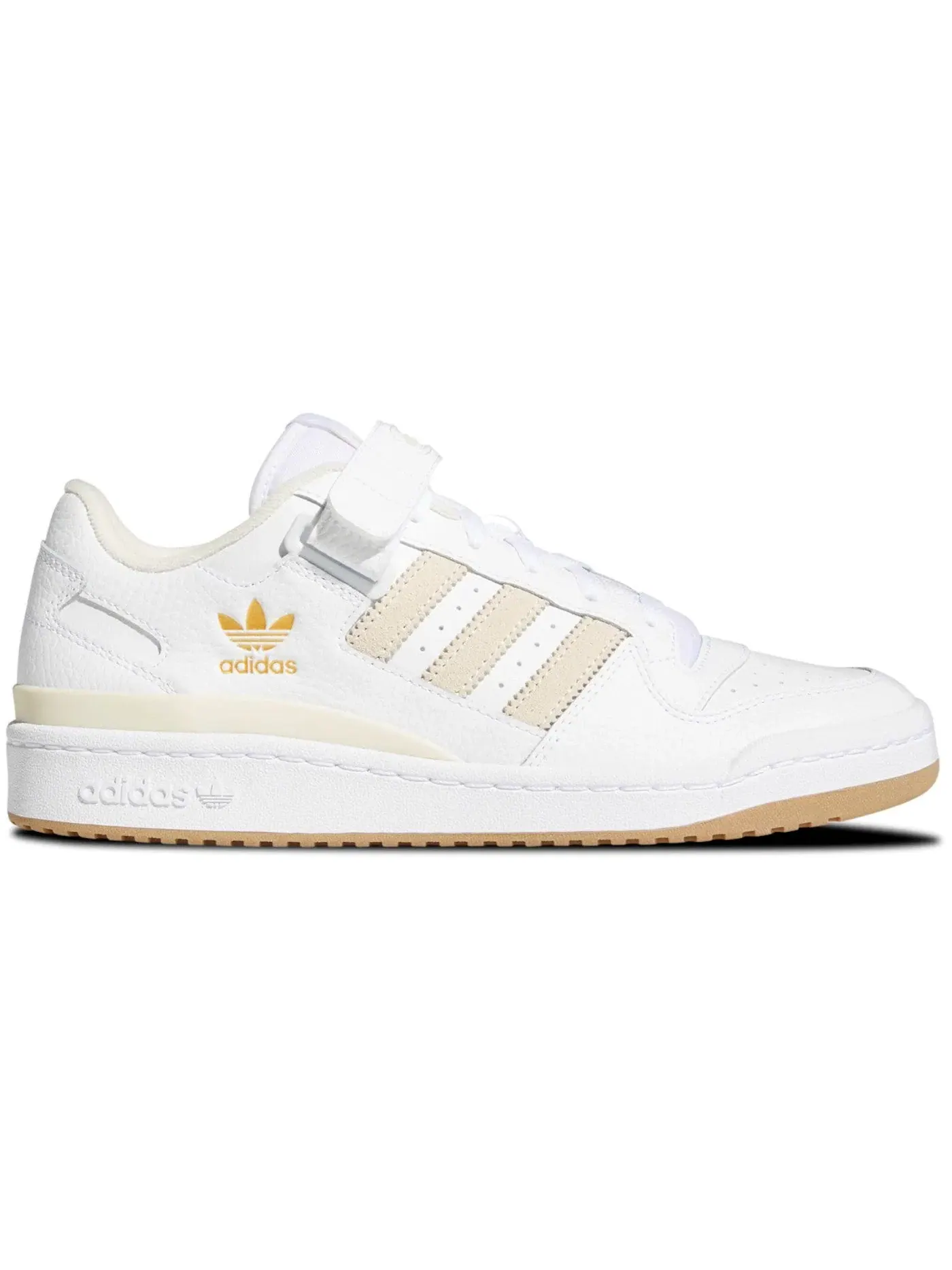 Мужские кроссовки Lifestyle Adidas Forum Low — изображение 1 из 1, белый/белый