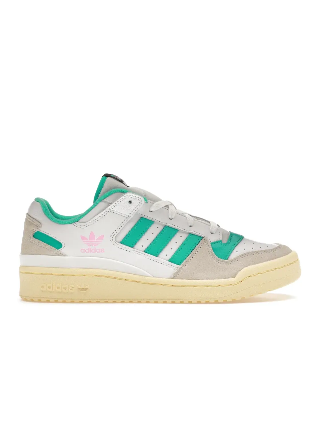Мужские кроссовки Lifestyle Adidas Forum Low — изображение 1 из 4, белый/розовый