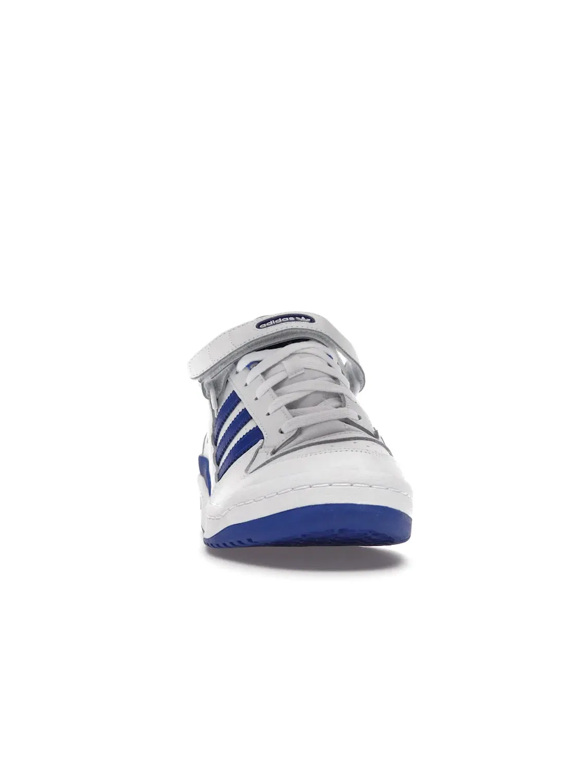 Мужские кроссовки на низкой подошве Adidas Forum Low — изображение 2 из 4, белый/белый/синий