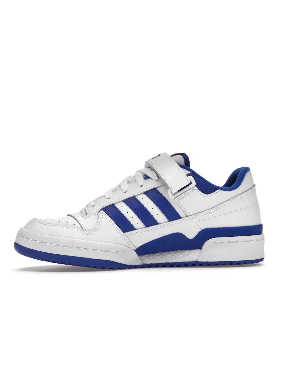 Мужские кроссовки на низкой подошве Adidas Forum Low — изображение 3 из 4, белый/белый/синий