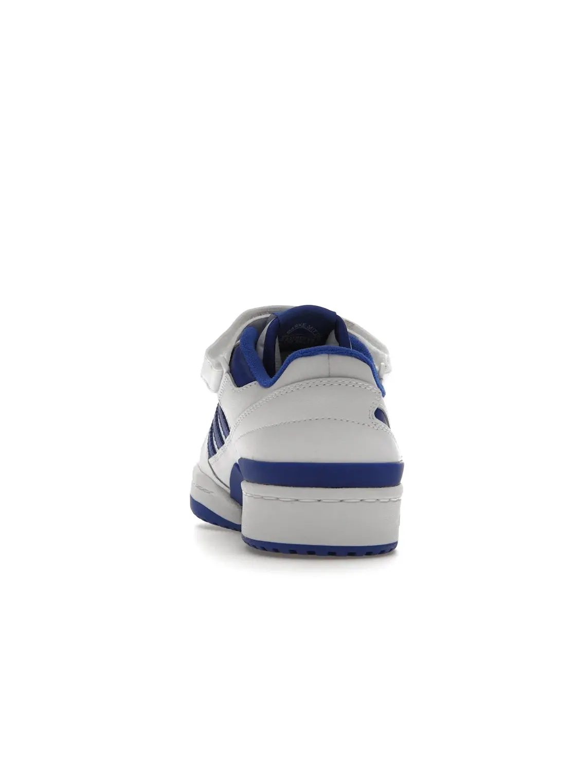 Детские кроссовки для мальчиков с длинным шнурованием Adidas Forum Low — изображение 4 из 4, белый/синий/белый