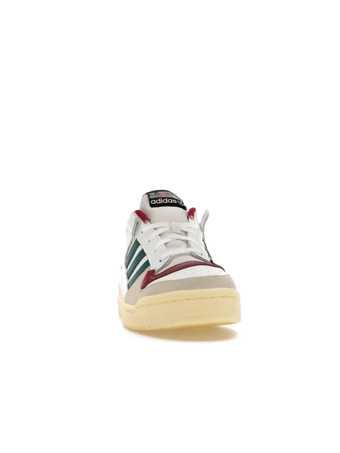 Мужские кроссовки Lifestyle Adidas Forum Low — изображение 2 из 4, белый бордовый