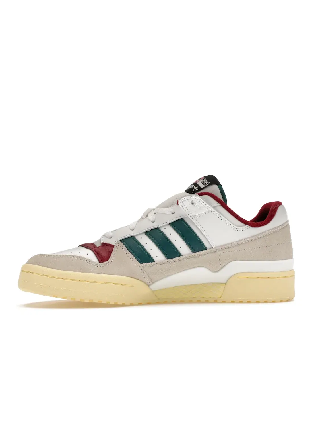 Мужские кроссовки Lifestyle Adidas Forum Low — изображение 3 из 4, белый бордовый