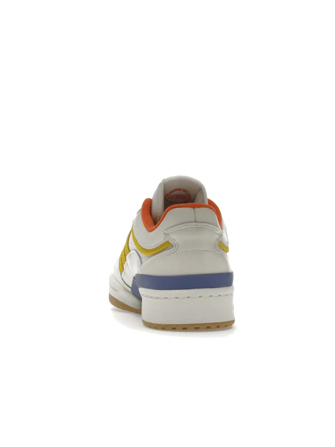Мужские кроссовки lifestyle с низким верхом Adidas Forum Low — изображение 4 из 4, белый/белый/желтый
