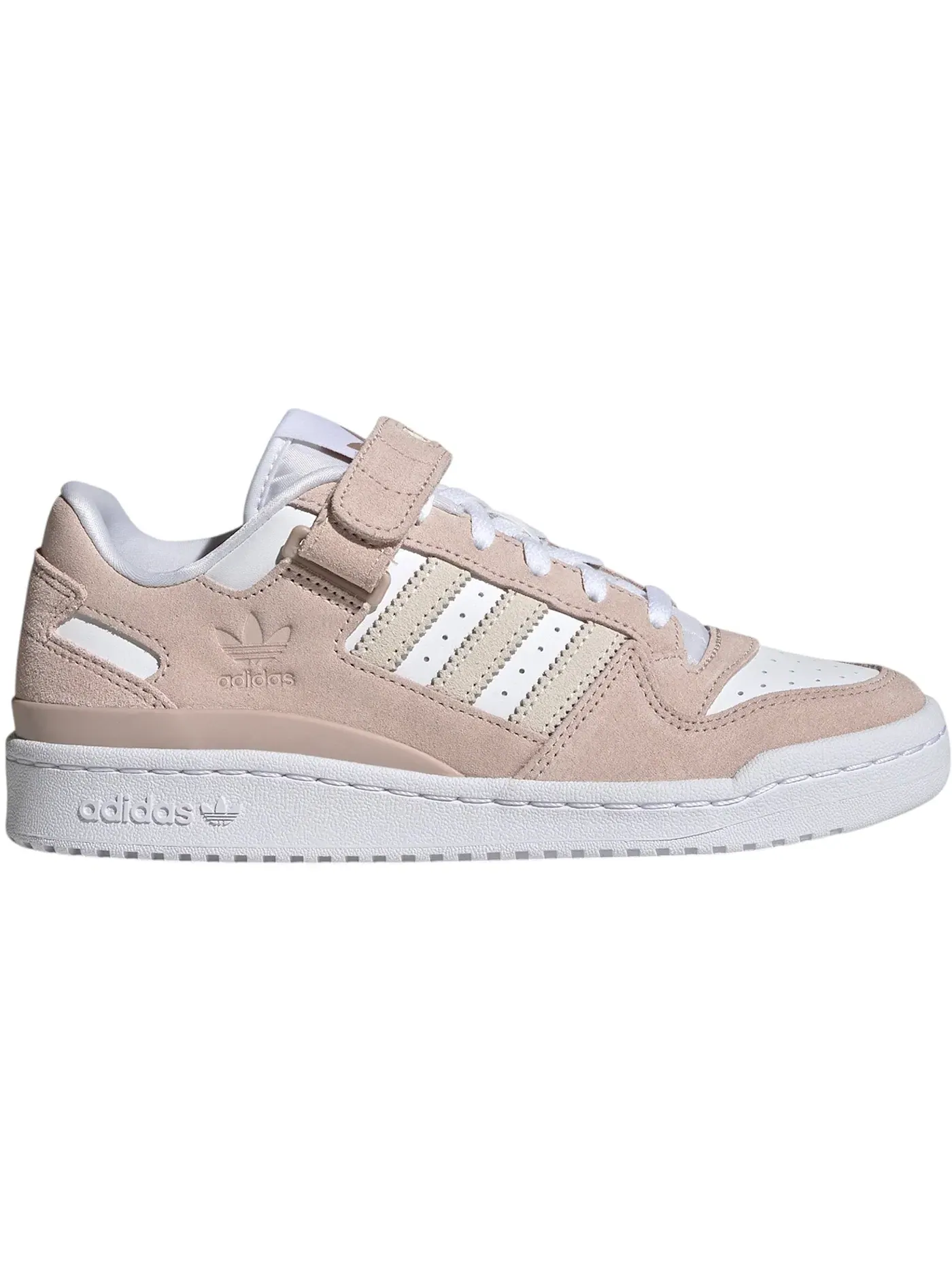 Женские кроссовки lifestyle Adidas Forum Low — изображение 1 из 1, кремовый белый белый