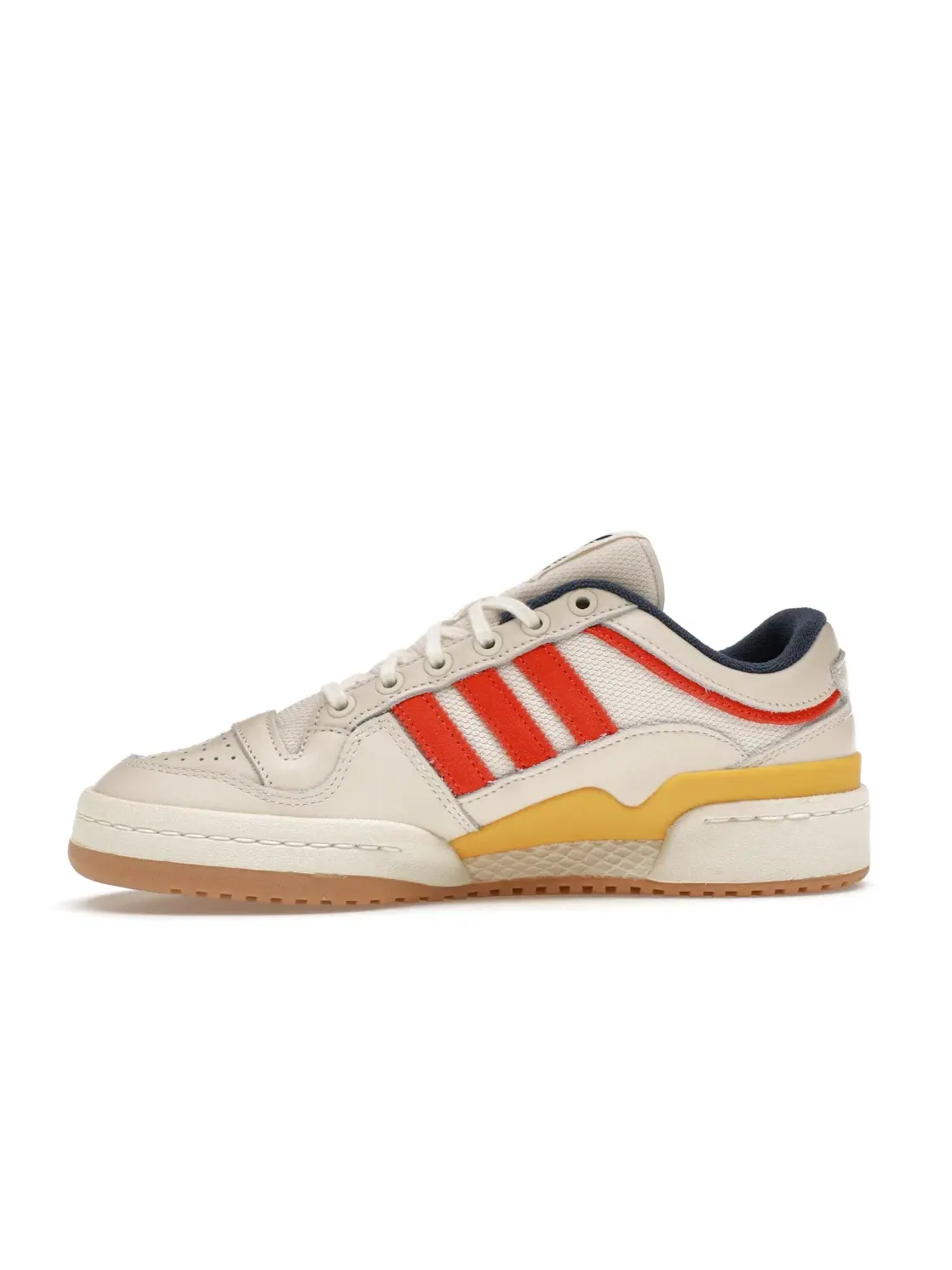 Мужские кроссовки lifestyle Adidas Forum Low — изображение 3 из 4, белый/оранжевый/желтый