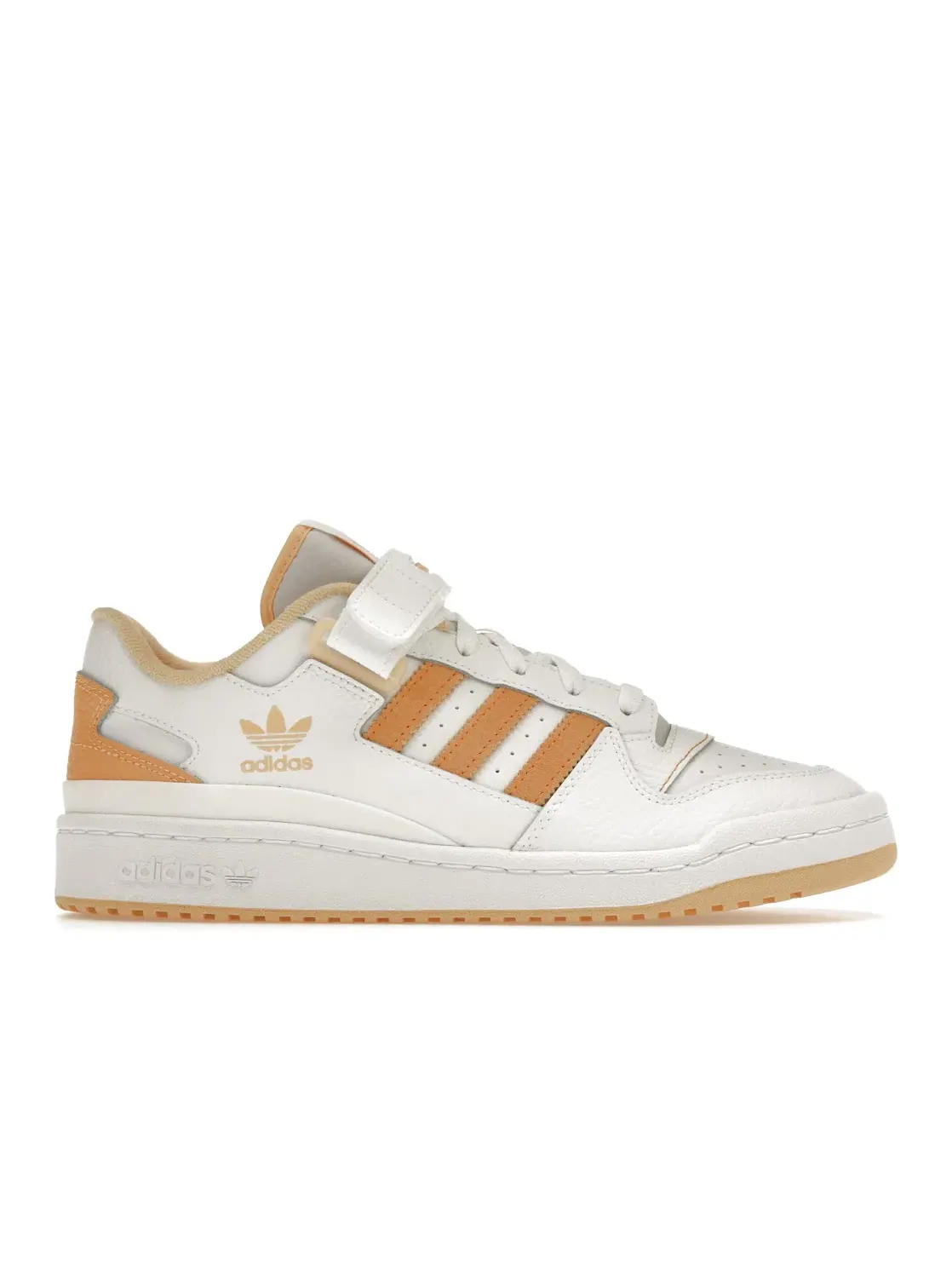 Мужские кроссовки Lifestyle Adidas Forum Low — изображение 1 из 4, белый//оранжевый