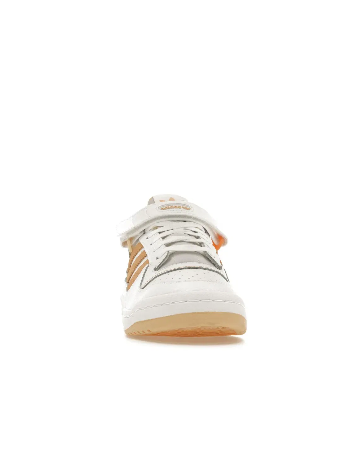 Мужские кроссовки Lifestyle Adidas Forum Low — изображение 2 из 4, белый//оранжевый
