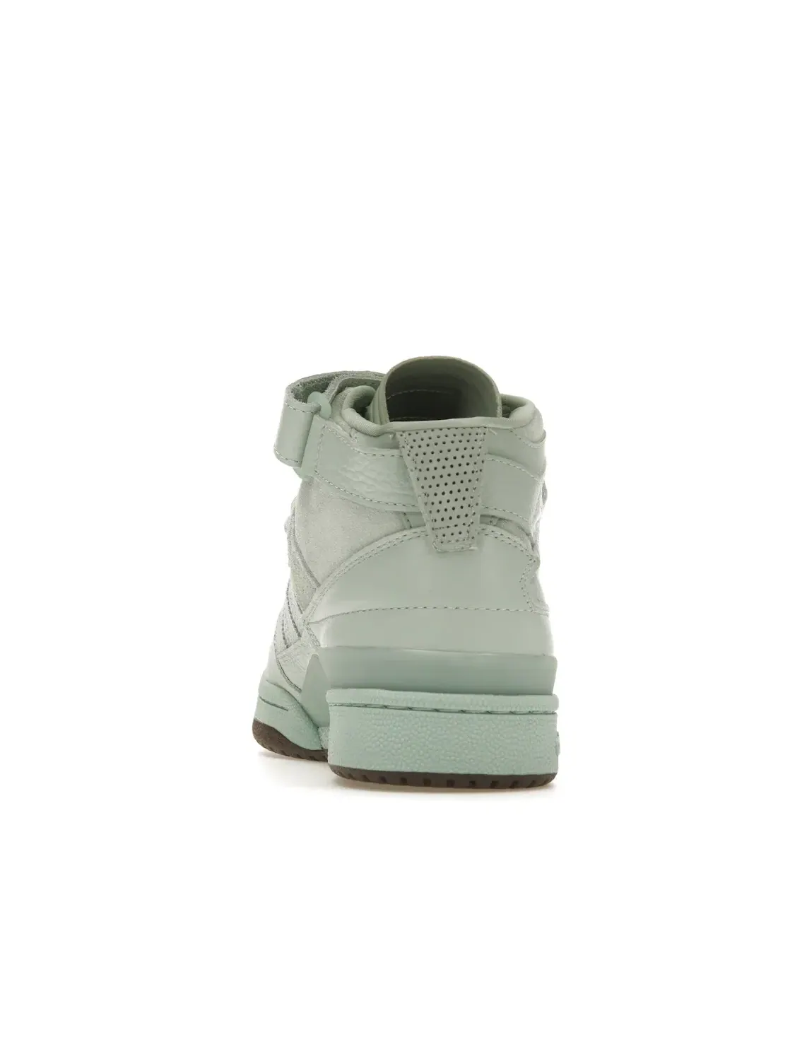 Мужские кроссовки с замшевыми и кожаными вставками Adidas Forum Mid — изображение 4 из 4, зеленый зеленый