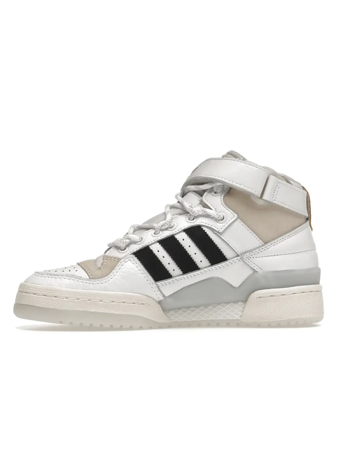 Мужские кроссовки с кожаным верхом Adidas Forum Mid Beyonce Ivy Park — изображение 3 из 4, белый/черный