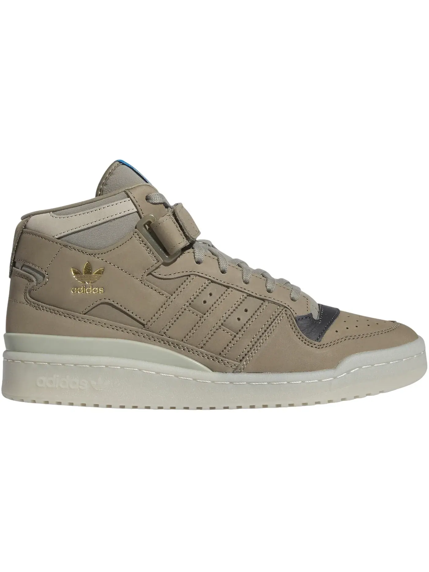 Мужские кроссовки Lifestyle Adidas Forum Mid — изображение 1 из 1, серый