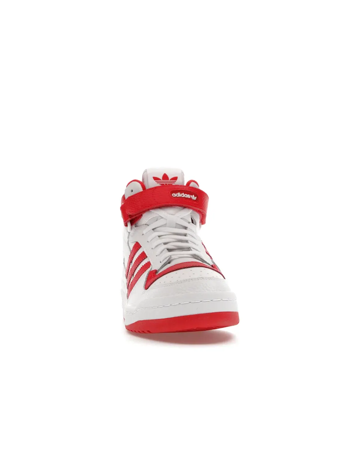 Мужские кроссовки Lifestyle Adidas Forum Mid — изображение 2 из 4, белый/красный/белый