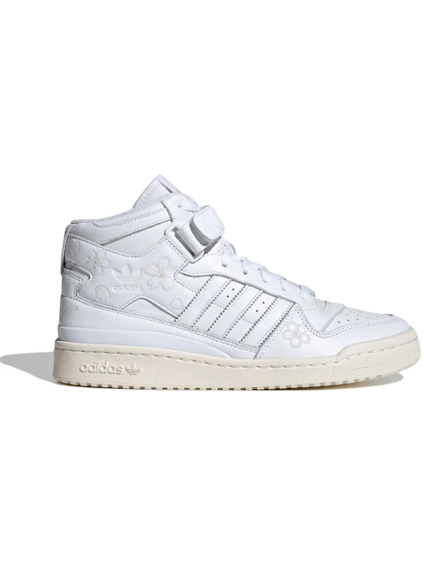 Мужские кроссовки Lifestyle Adidas Forum Mid — изображение 1 из 2, белый/белый/-белый