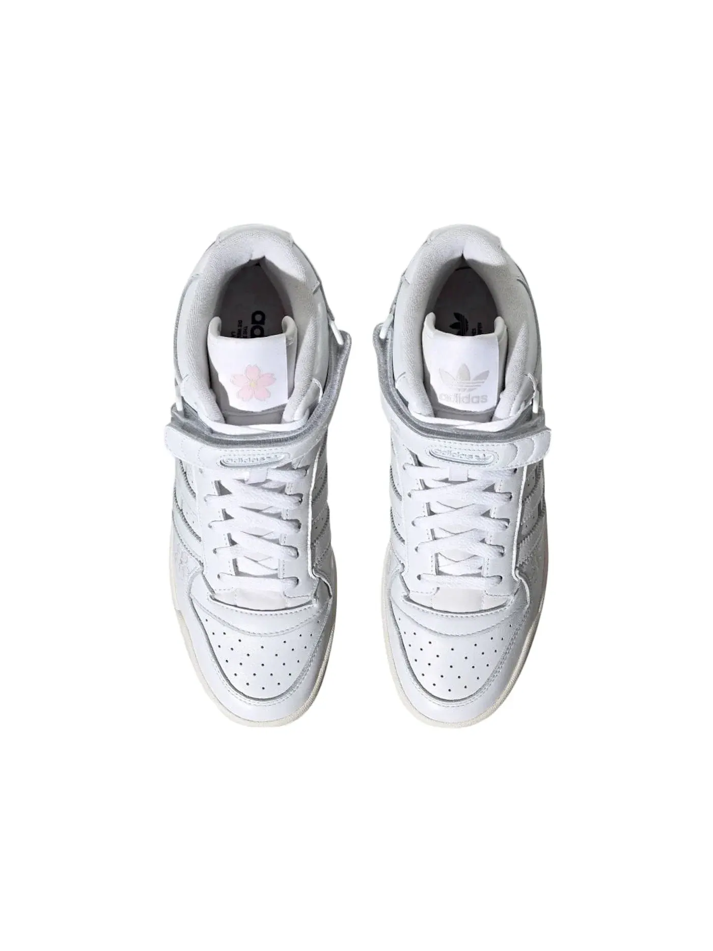 Мужские кроссовки Lifestyle Adidas Forum Mid — изображение 2 из 2, белый/белый/-белый