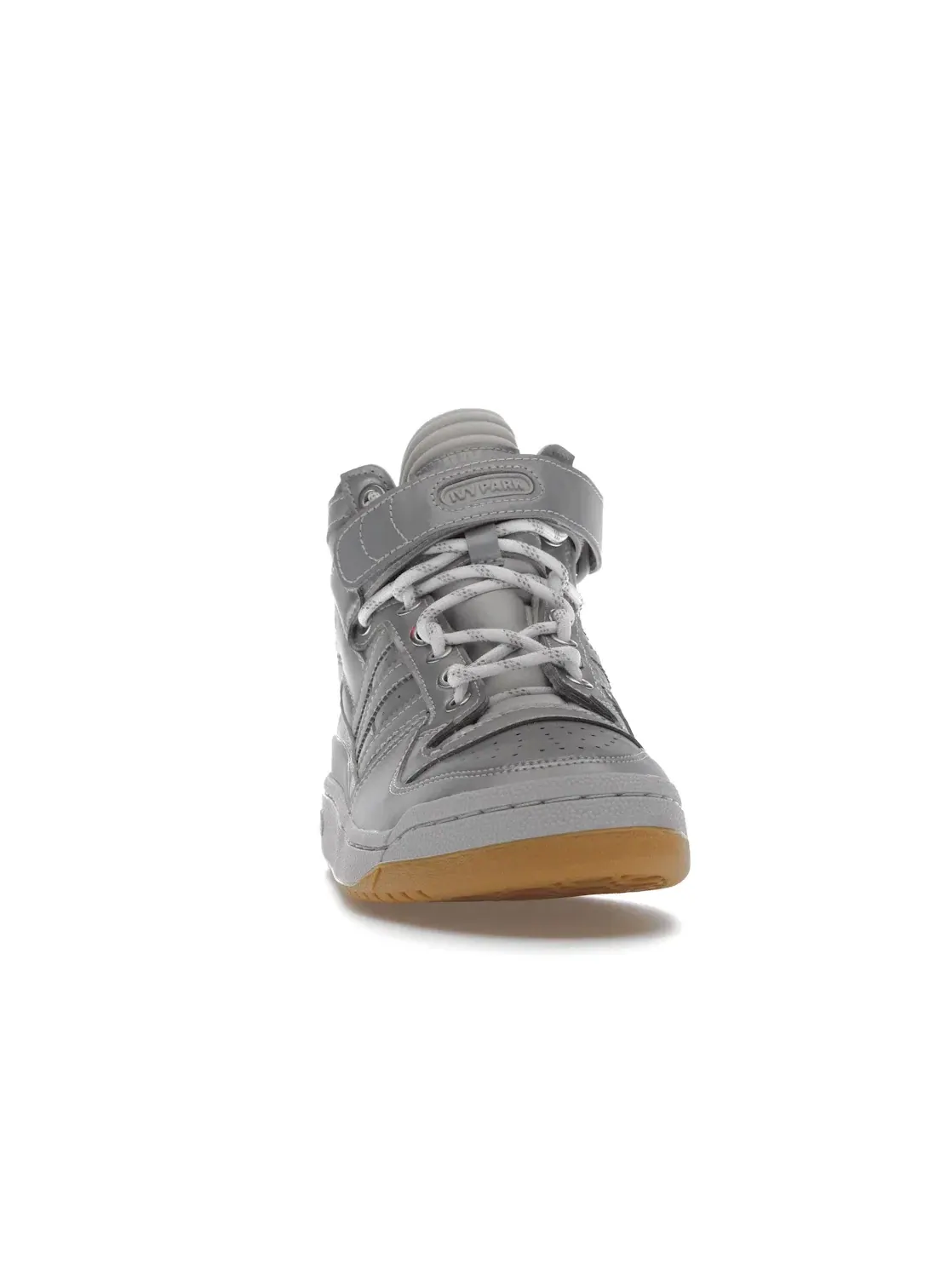 Мужские кроссовки Lifestyle Adidas Forum Mid — изображение 2 из 4, серебристый/серый