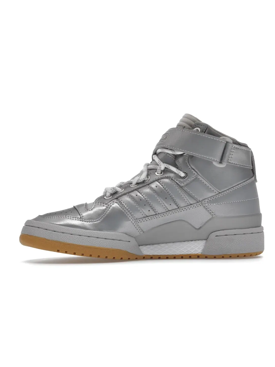 Мужские кроссовки Lifestyle Adidas Forum Mid — изображение 3 из 4, серебристый/серый