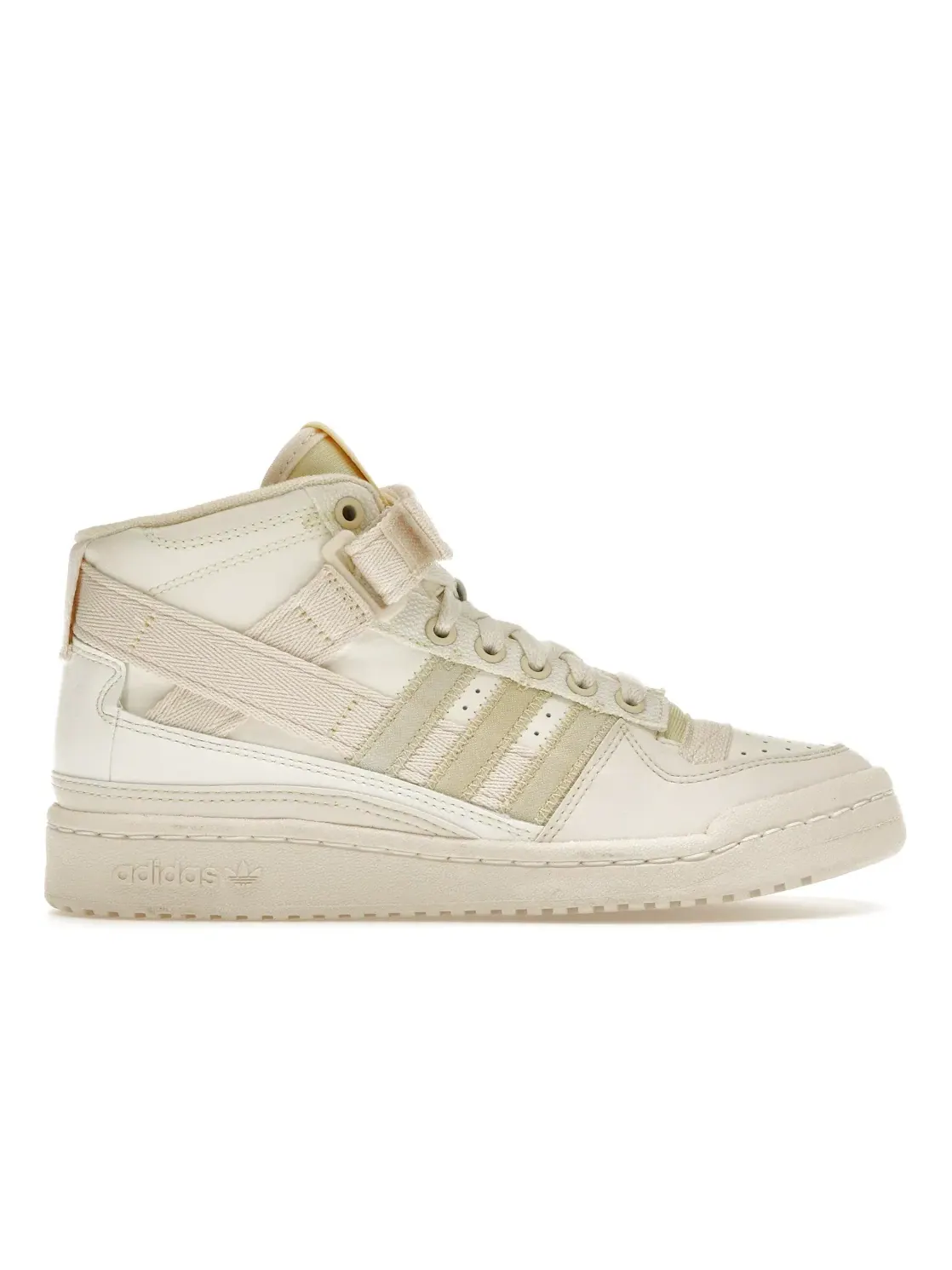 Мужские кроссовки Lifestyle Adidas Forum Mid — изображение 1 из 4, белый/белый/белый