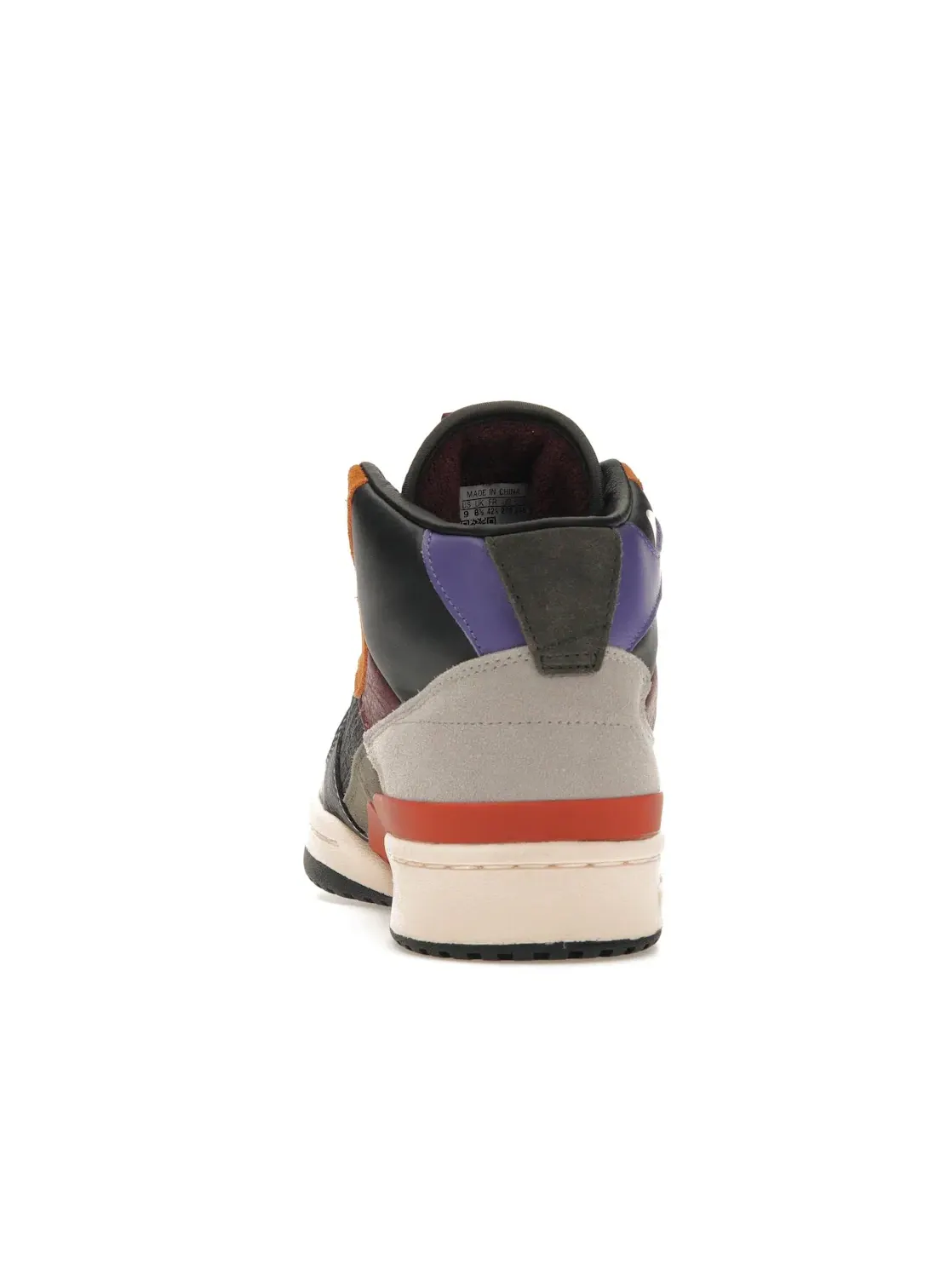 Мужские кроссовки с патчворк-дизайном Adidas Forum Mid — изображение 4 из 4