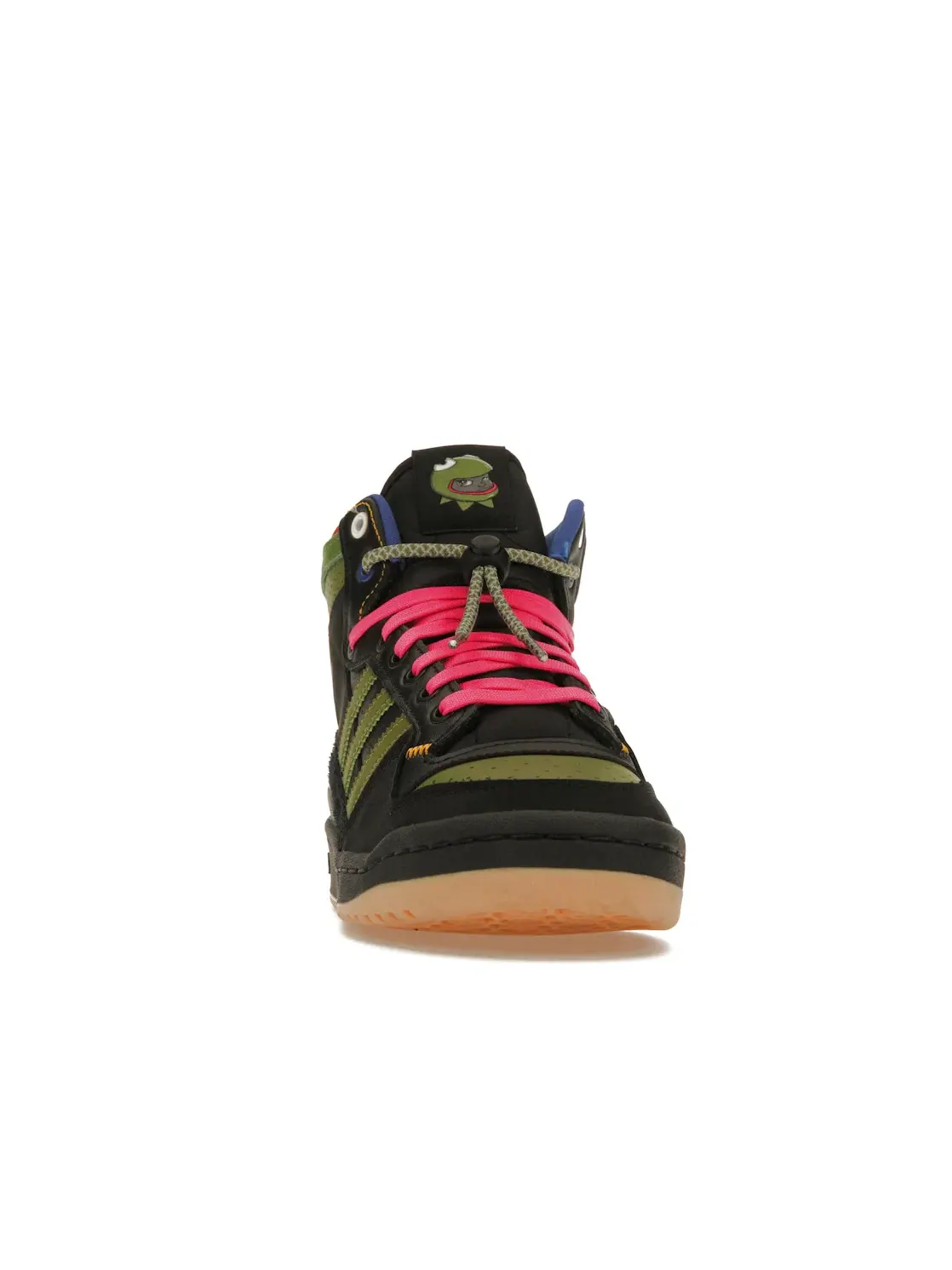 Мужские кроссовки Lifestyle Adidas Forum Mid RT — изображение 1 из 3, черный светлый синий