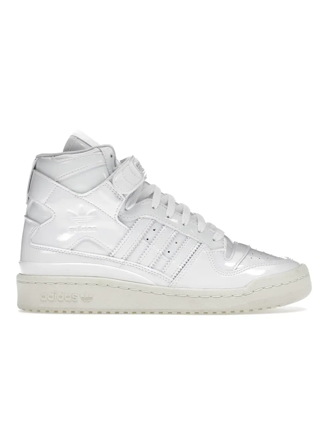 Женские кроссовки Lifestyle с высоким верхом Adidas Forum Mid — изображение 1 из 4, белый/-белый/черный