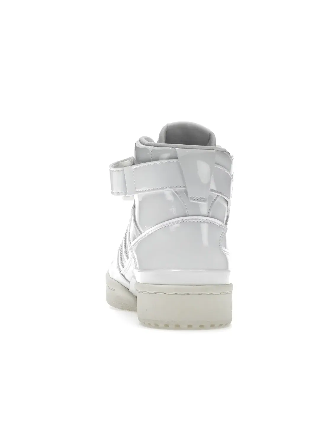 Женские кроссовки Lifestyle с высоким верхом Adidas Forum Mid — изображение 4 из 4, белый/-белый/черный