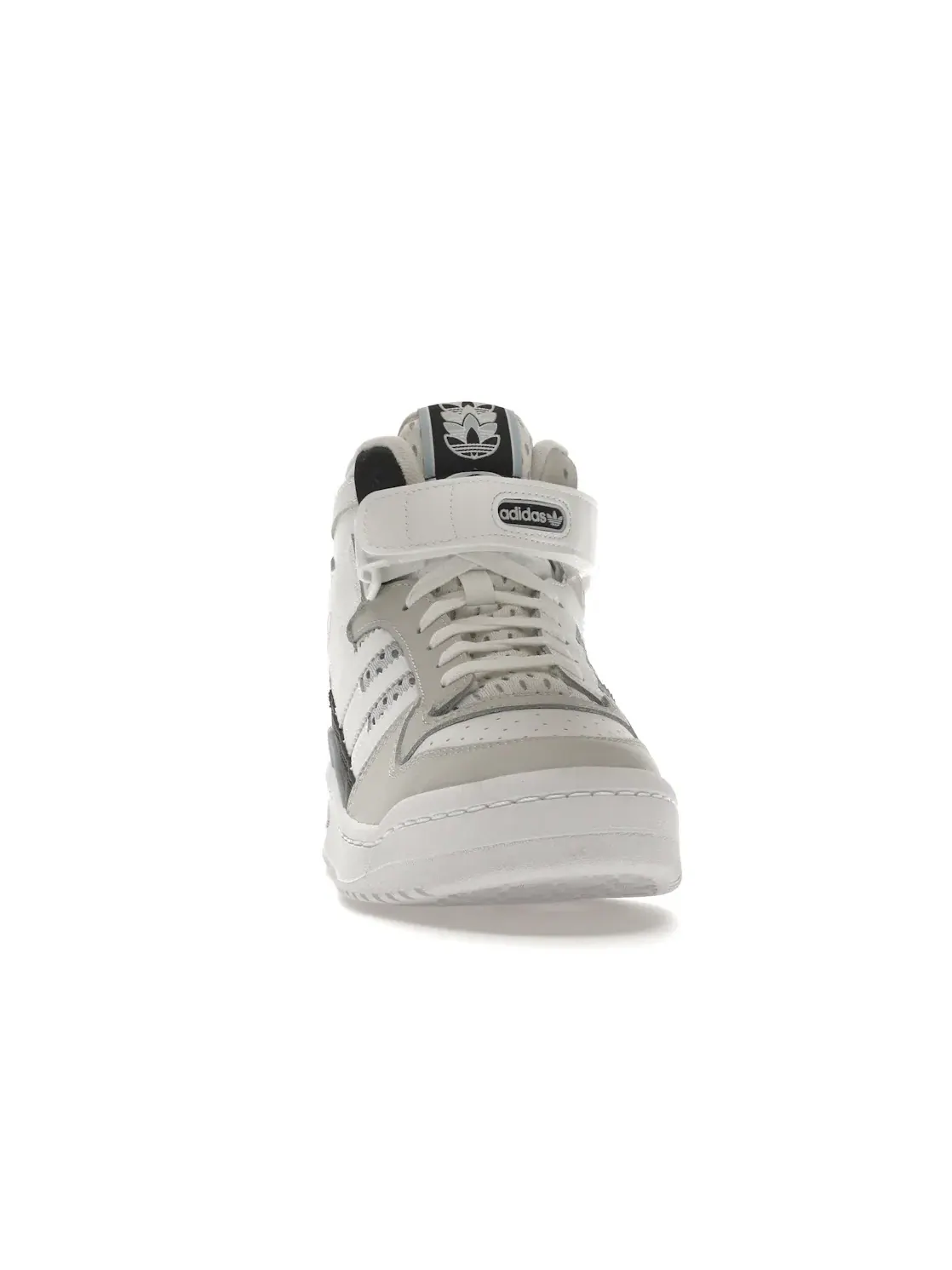 Мужские кроссовки Lifestyle Adidas Forum Mid — изображение 2 из 4, белый//черный
