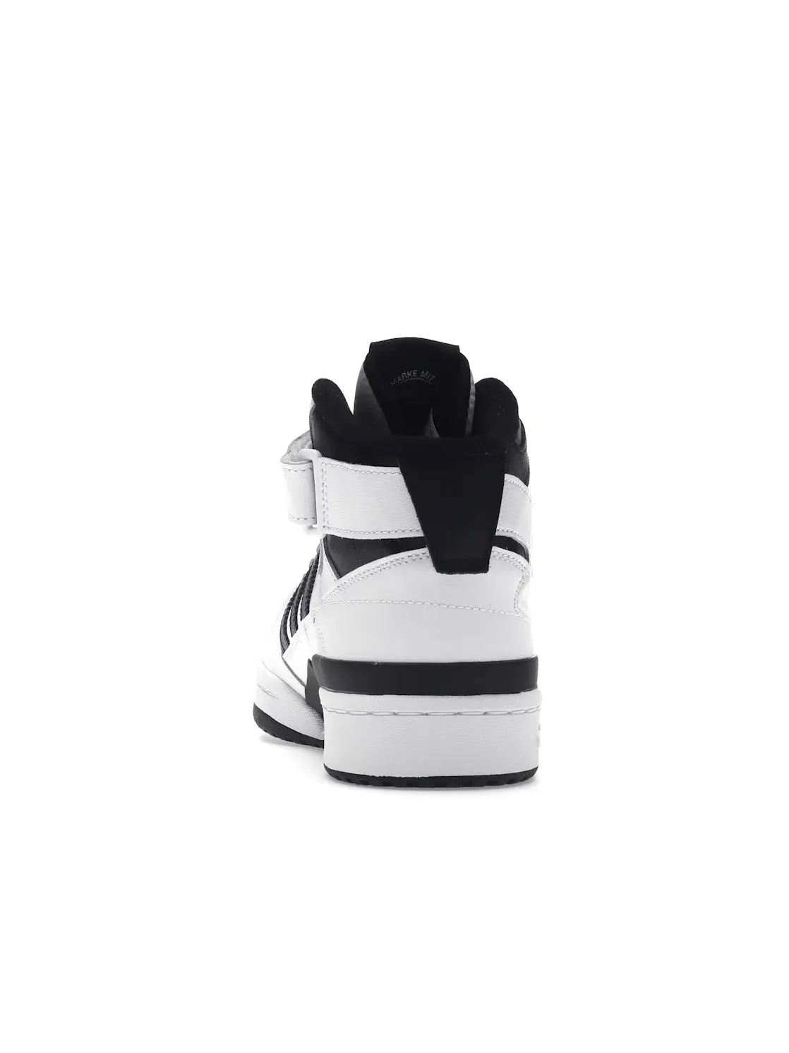 Мужские кроссовки с кожаным верхом Adidas Forum Mid — изображение 4 из 4, белый/черный/белый