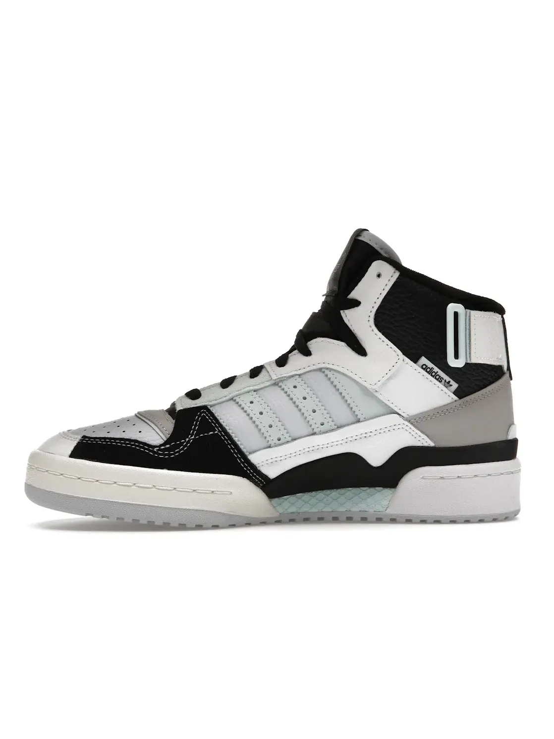 Мужские кроссовки Lifestyle Adidas Forum Mid — изображение 3 из 4, белый/серый