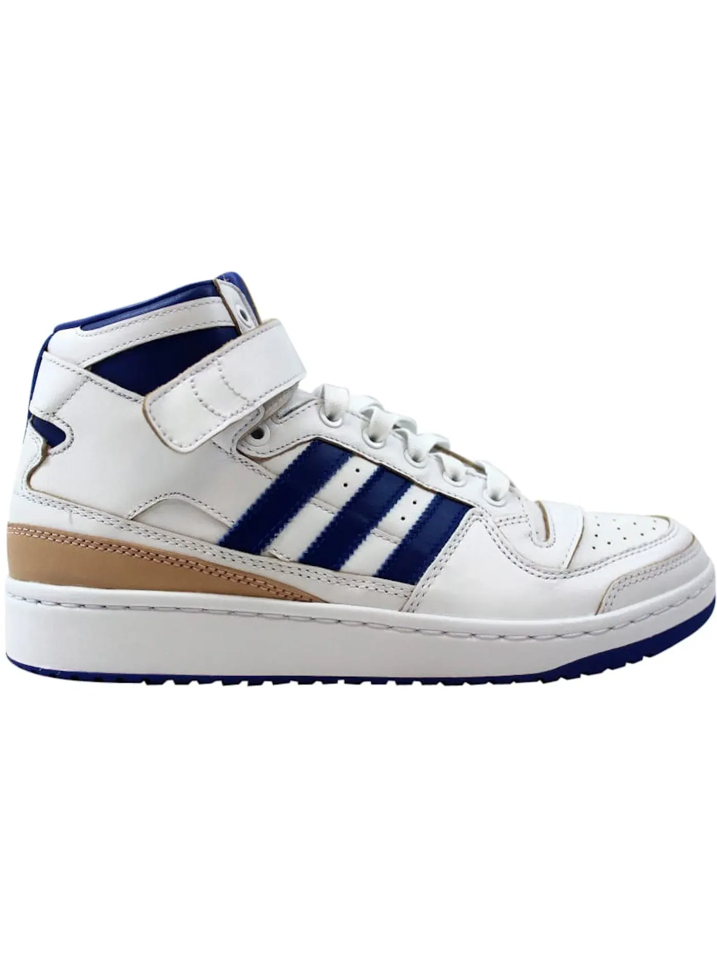 Мужские кроссовки с высоким верхом Adidas Forum Mid Wrap — изображение 1 из 1, белый