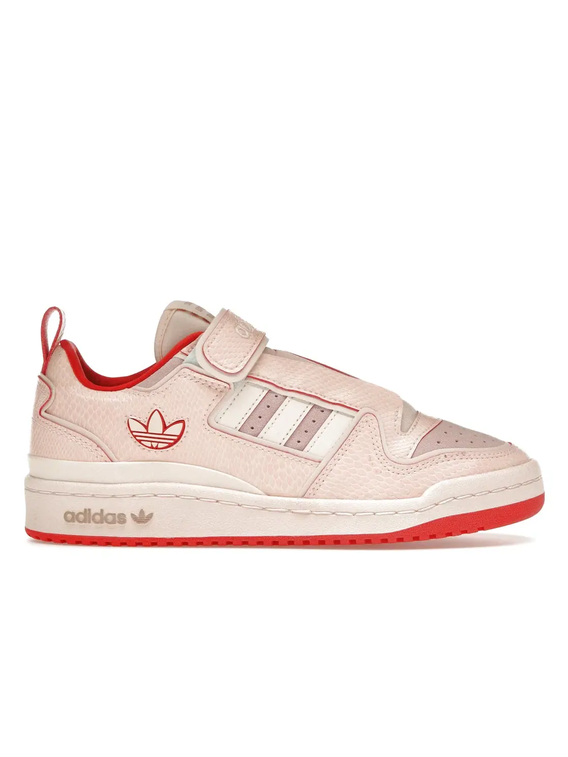 Женские кроссовки Lifestyle Adidas Forum Plus — изображение 1 из 4, розовый/белый/красный