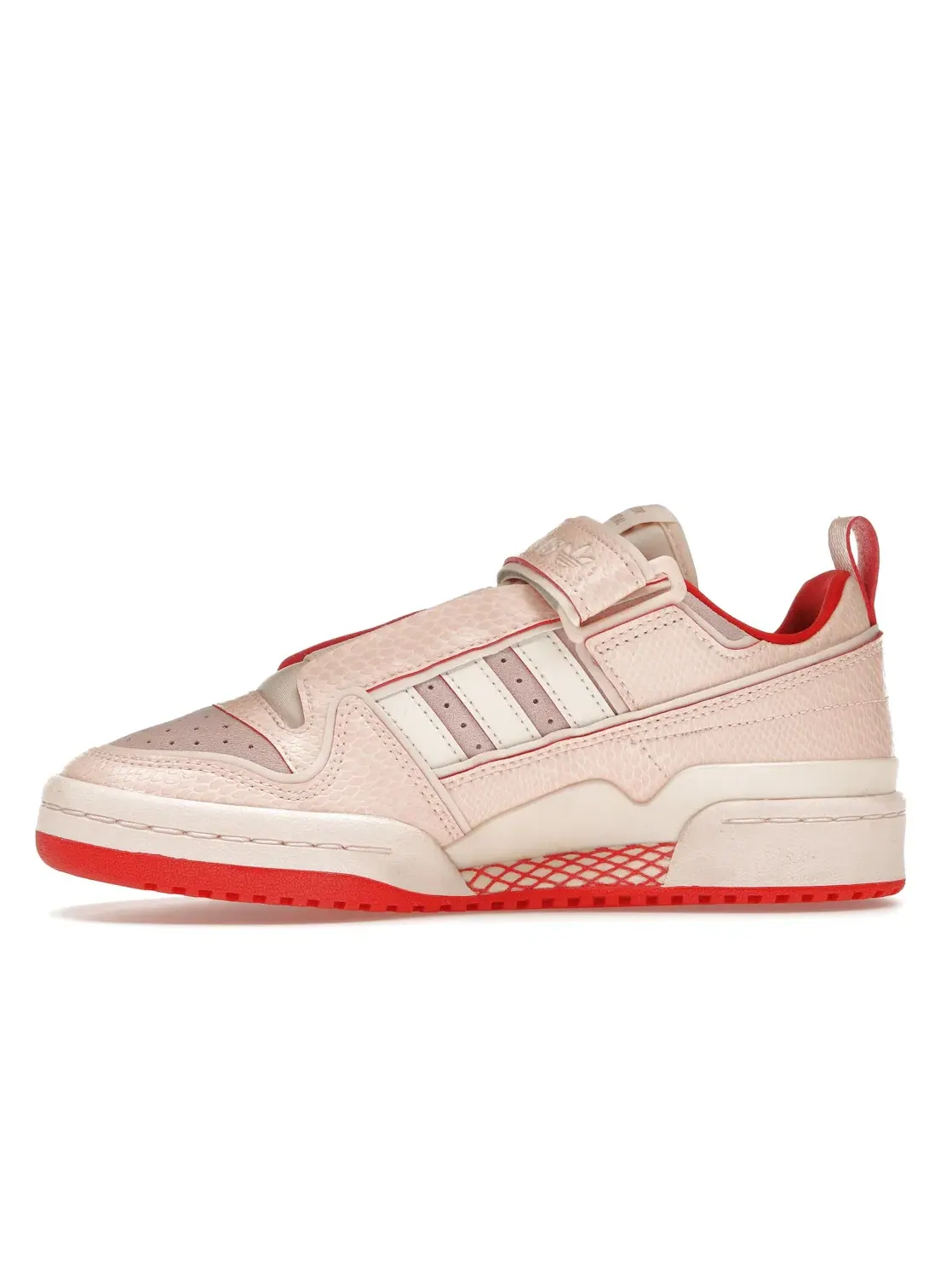 Женские кроссовки Lifestyle Adidas Forum Plus — изображение 3 из 4, розовый/белый/красный
