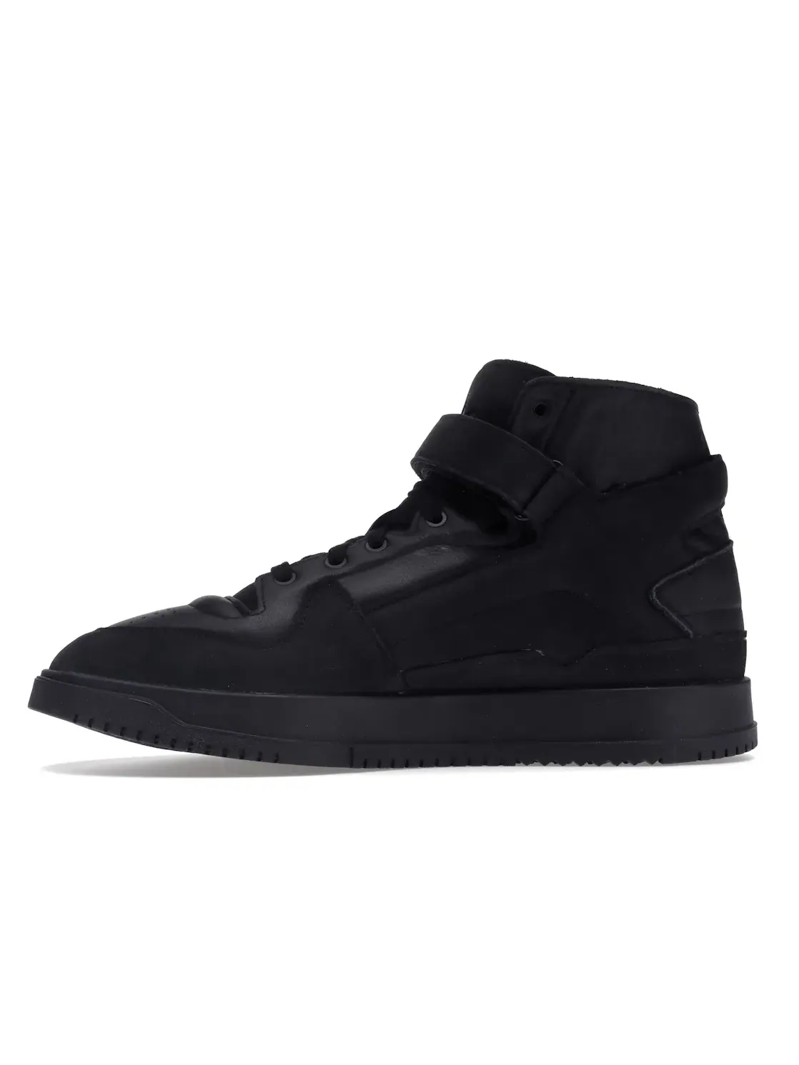 Мужские кроссовки lifestyle Adidas Forum Premiere Mid — изображение 3 из 4, черный/черный/черный