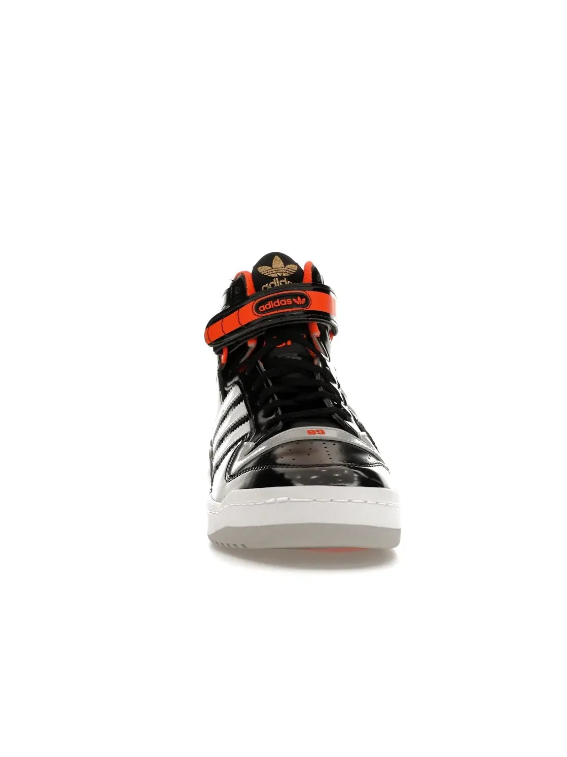 Мужские кроссовки Lifestyle Adidas Forum — изображение 2 из 4, черный/оранжевый/белый