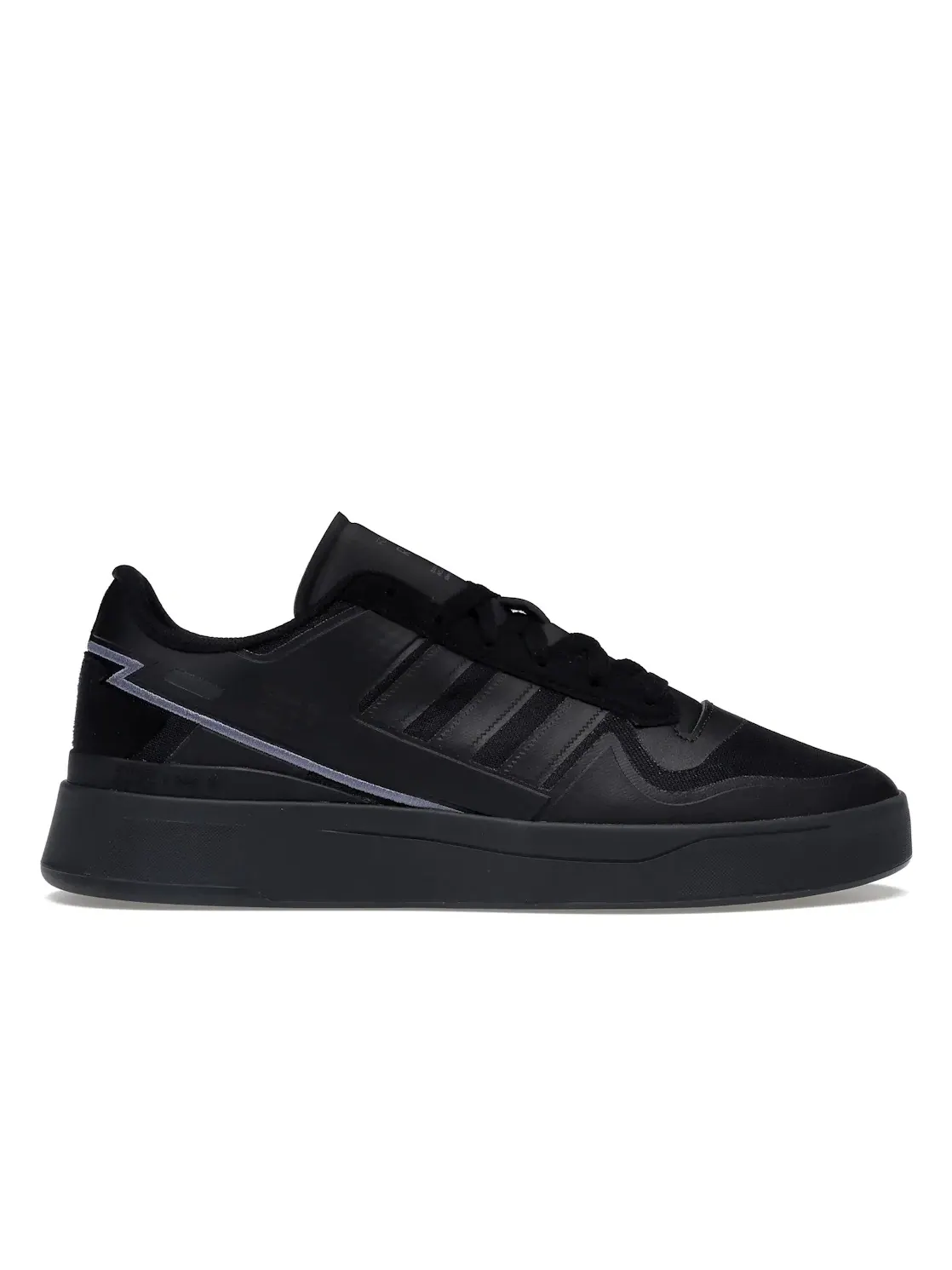Мужские кроссовки Lifestyle с технологией Boost Adidas Forum Tech Boost — изображение 1 из 4, черный//фиолетовый