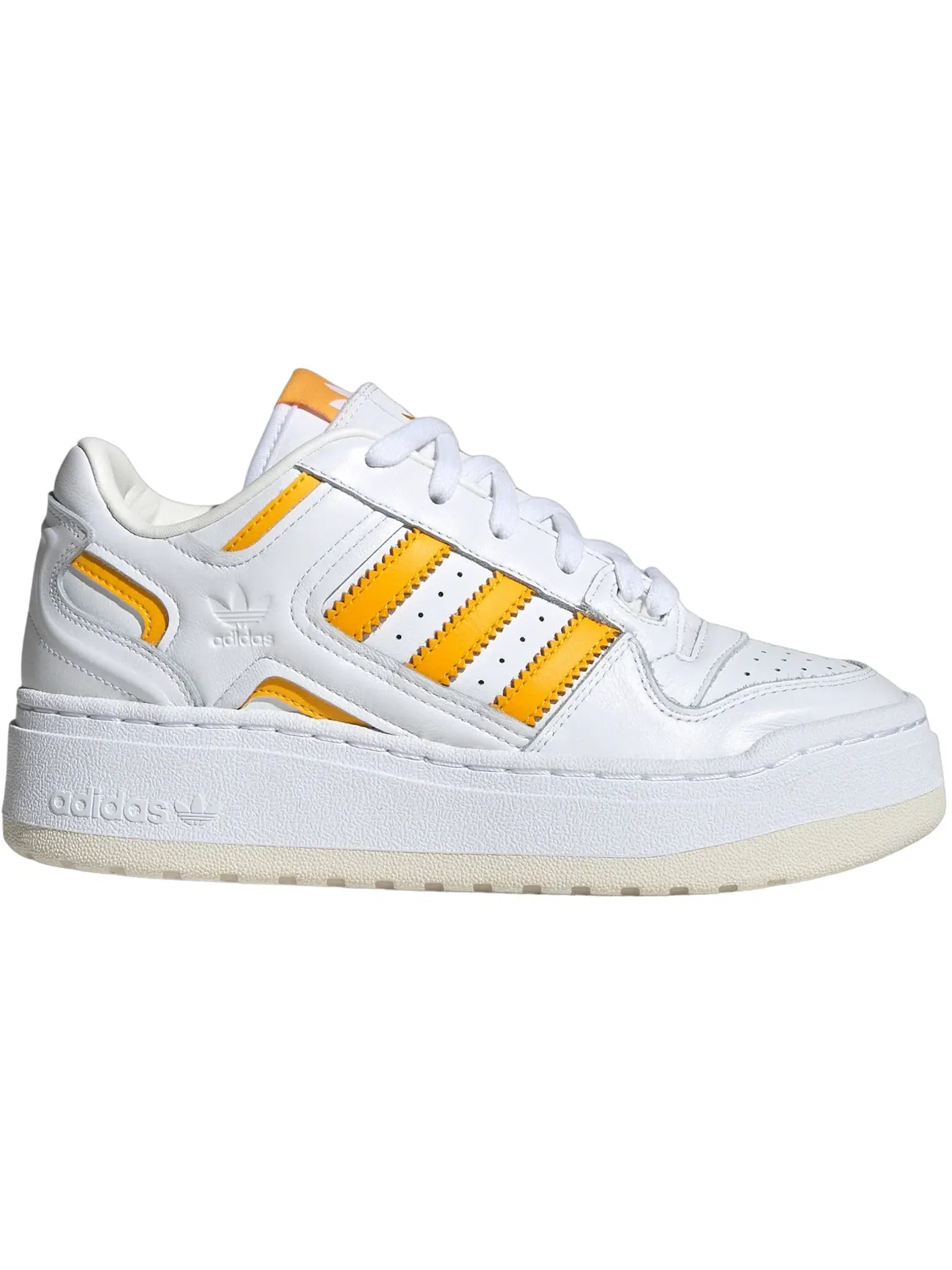 Женские кроссовки Lifestyle Adidas Forum XLG — изображение 1 из 1, белый/желтый/белый