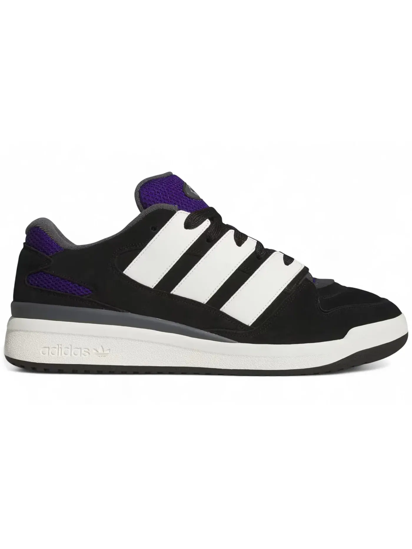Мужские кроссовки Lifestyle Adidas Forum2000 — изображение 1 из 1, черный/белый/фиолетовый