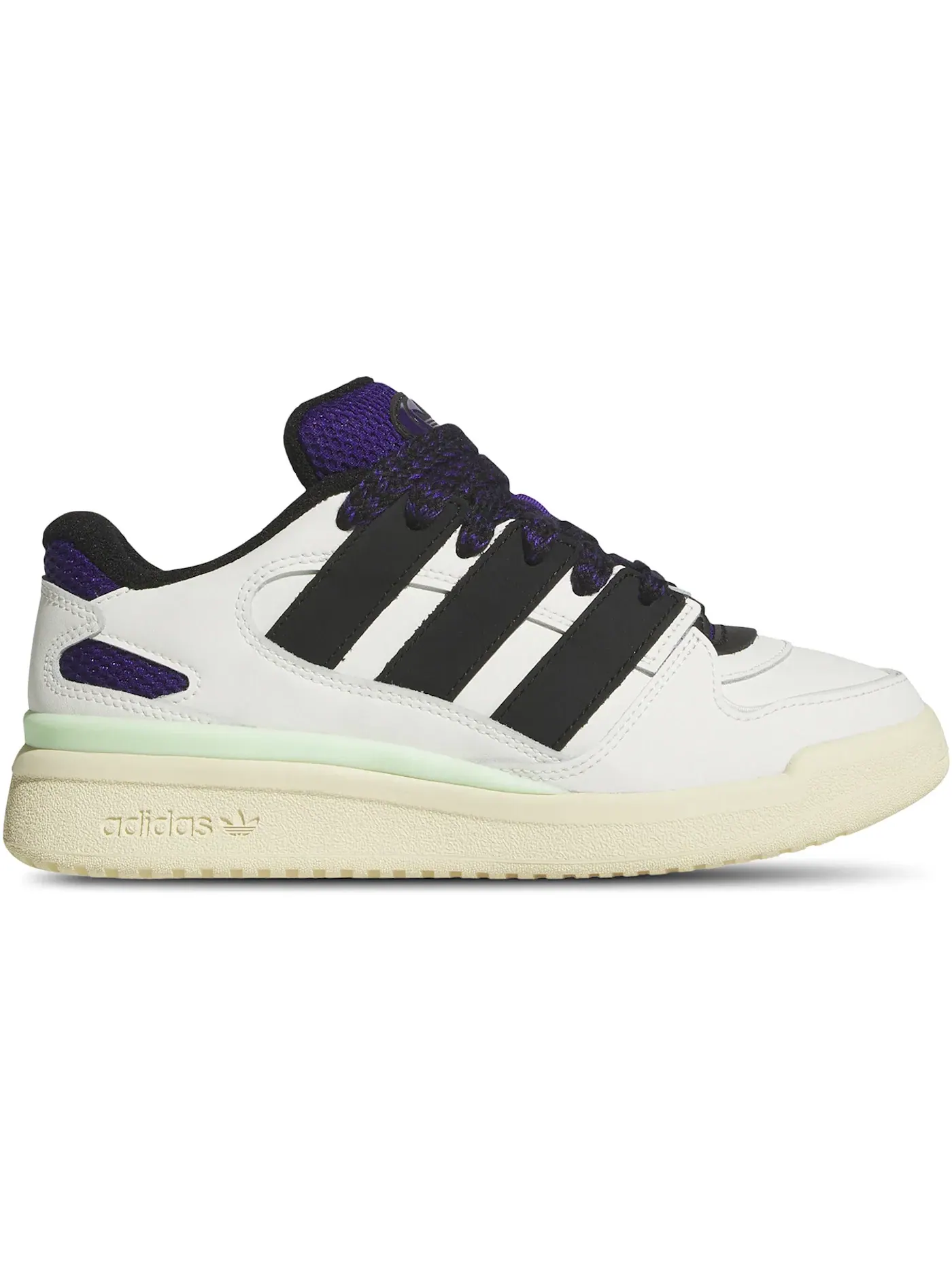 Женские кроссовки Lifestyle Adidas Forum2000 — изображение 1 из 1, белый черный фиолетовый