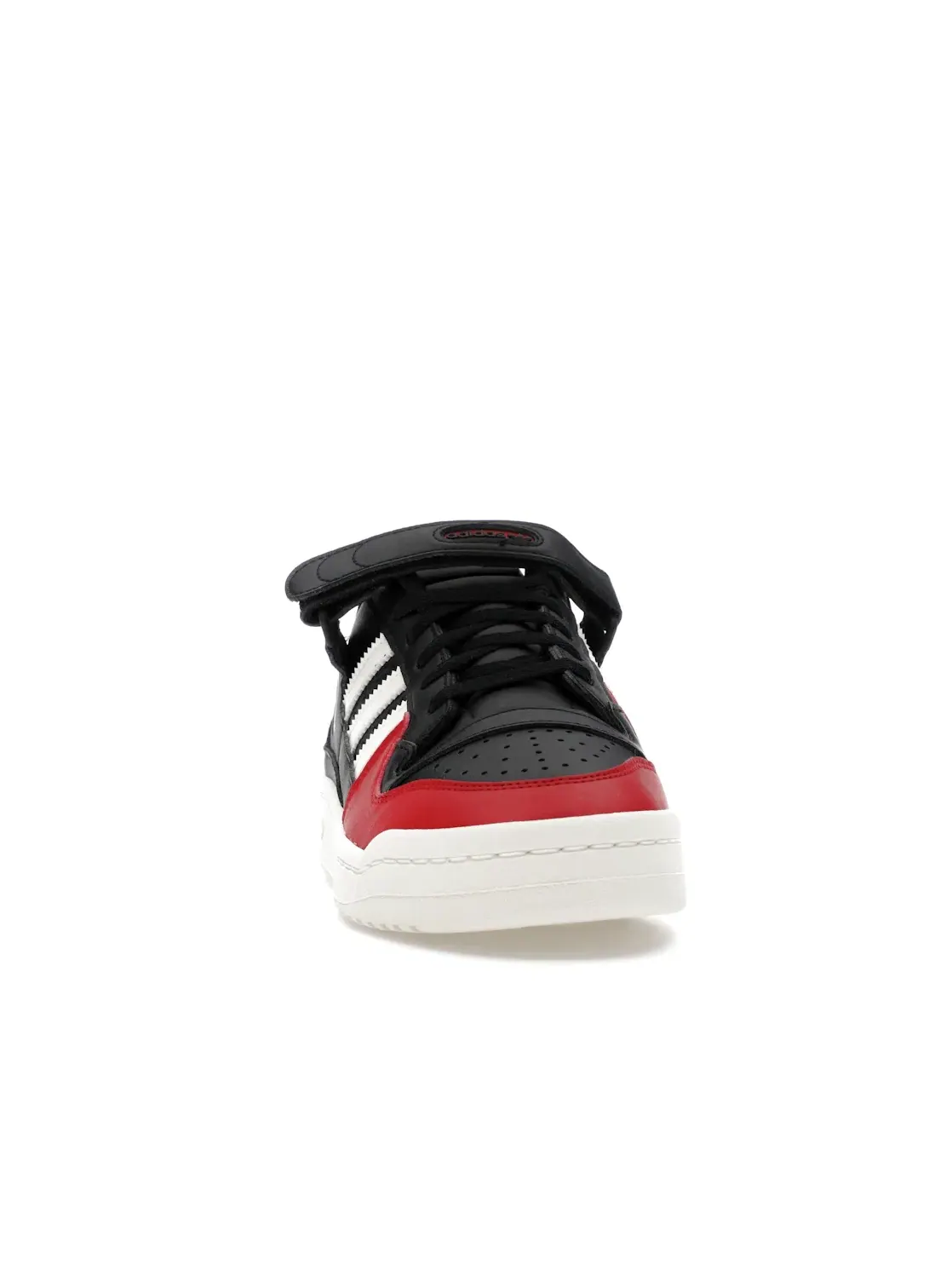 Мужские кроссовки Lifestyle с принтом Adidas Fourm Low Adidas — изображение 2 из 4, черный/белый/красный