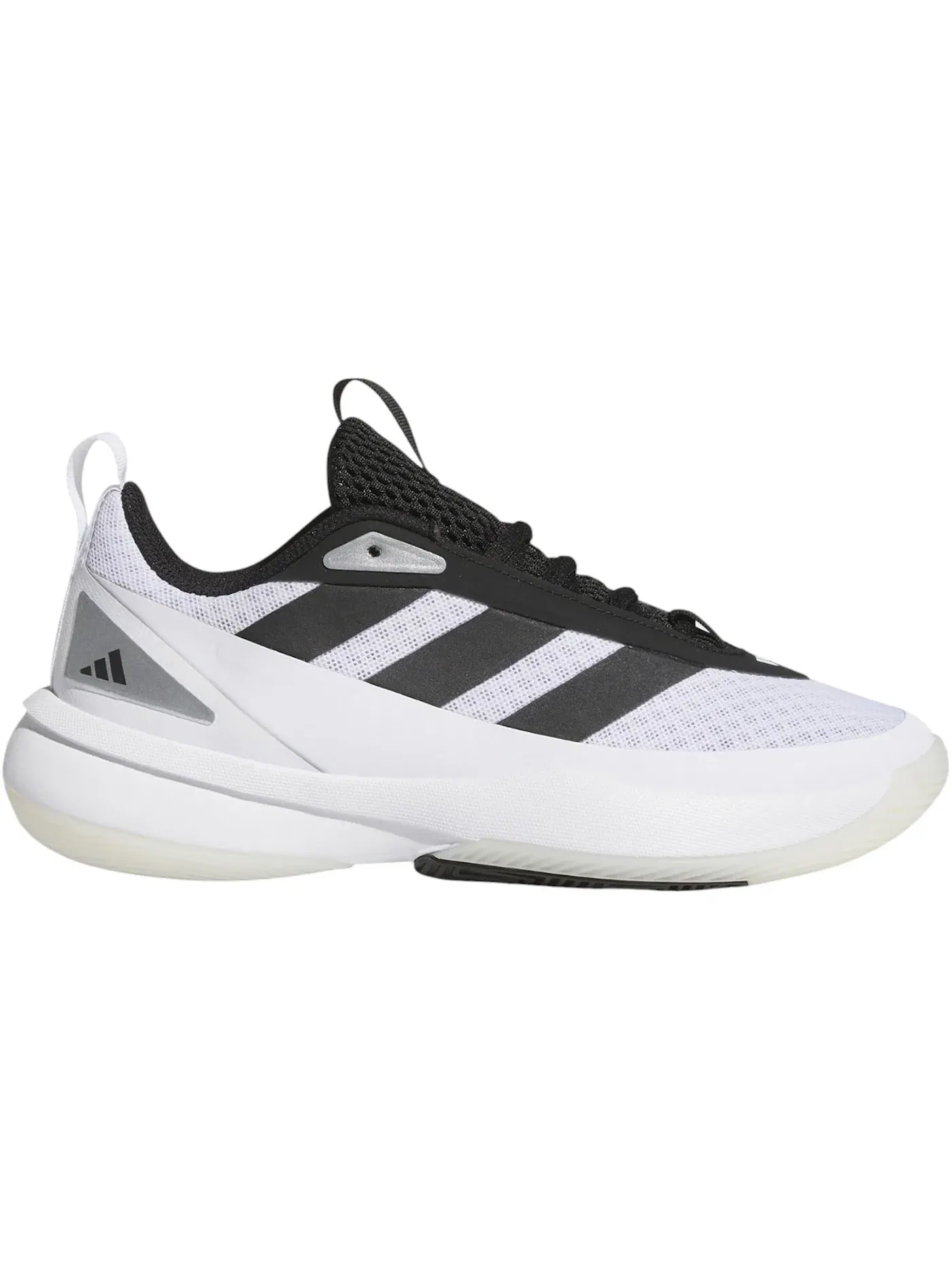 Детские кроссовки для мальчиков с контрастными деталями Adidas Front Court — изображение 1 из 1, белый черный