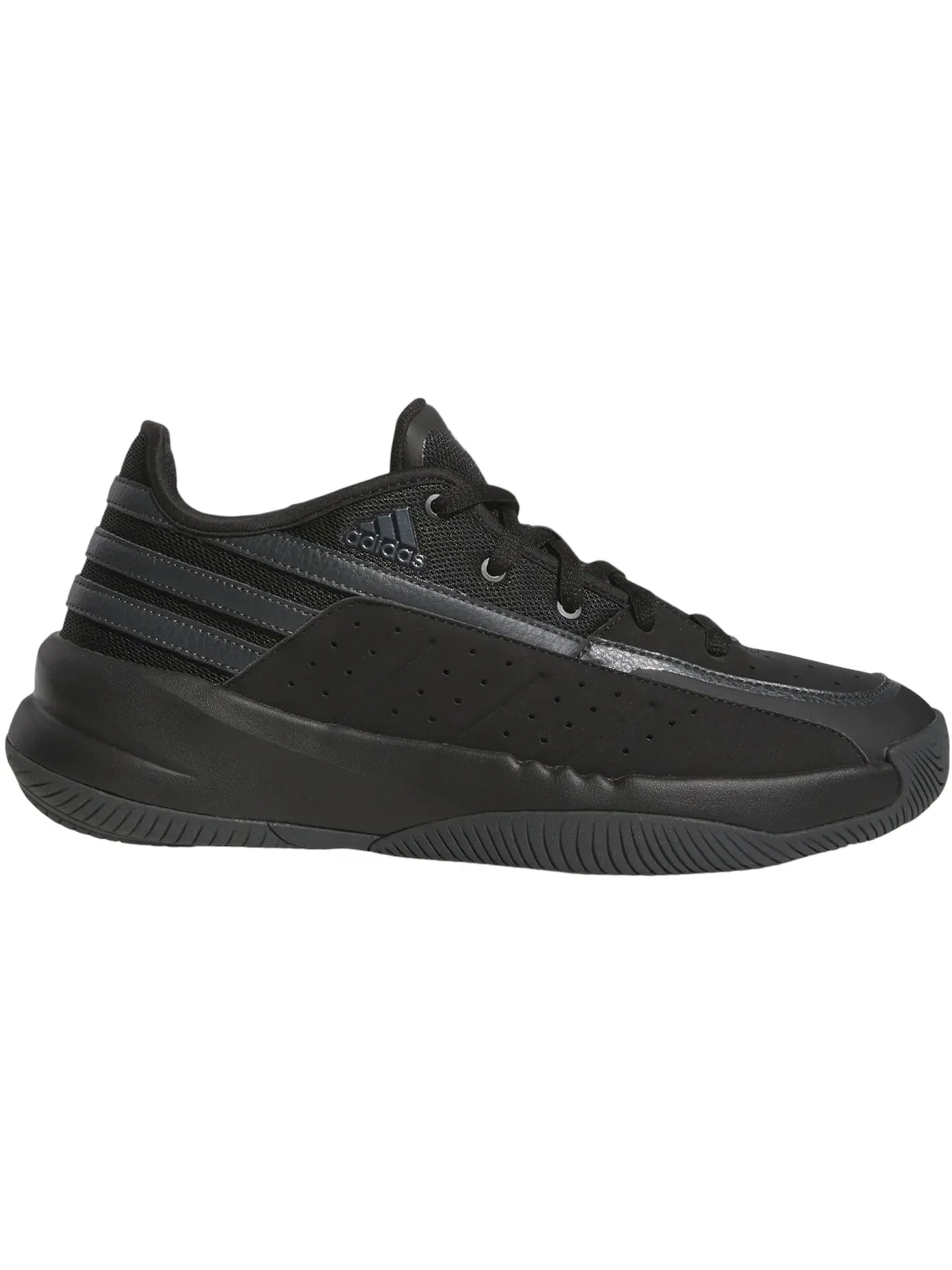 Мужские кроссовки для выступлений Adidas Front Court — изображение 1 из 1, черный