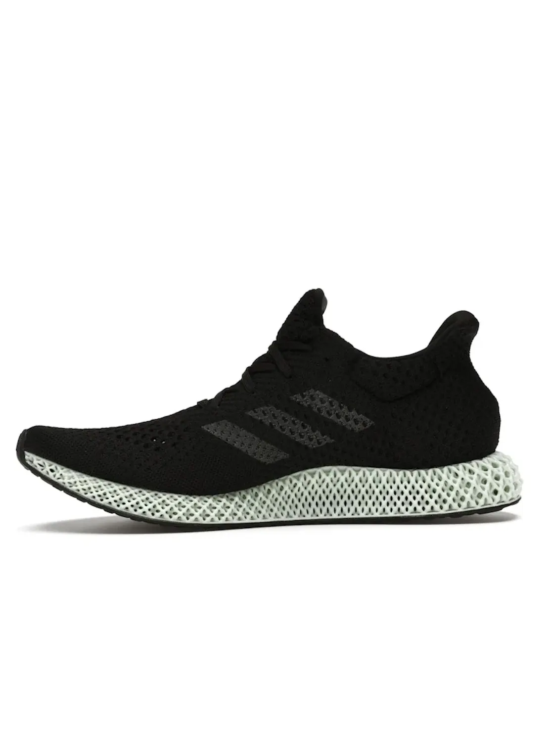 Мужские кроссовки с технологией Digital Light Synthesis Adidas Futurecraft 4D — изображение 3 из 4, черный серый зеленый