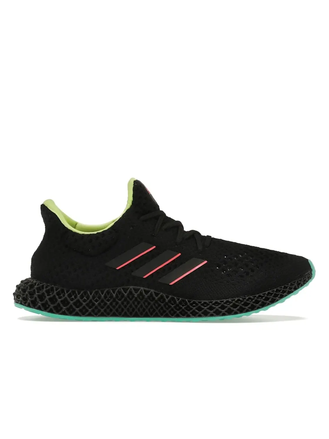 Мужские кроссовки Performance с технологией Primeknit Adidas Futurecraft 4D — изображение 1 из 4, черный/красный/зеленый