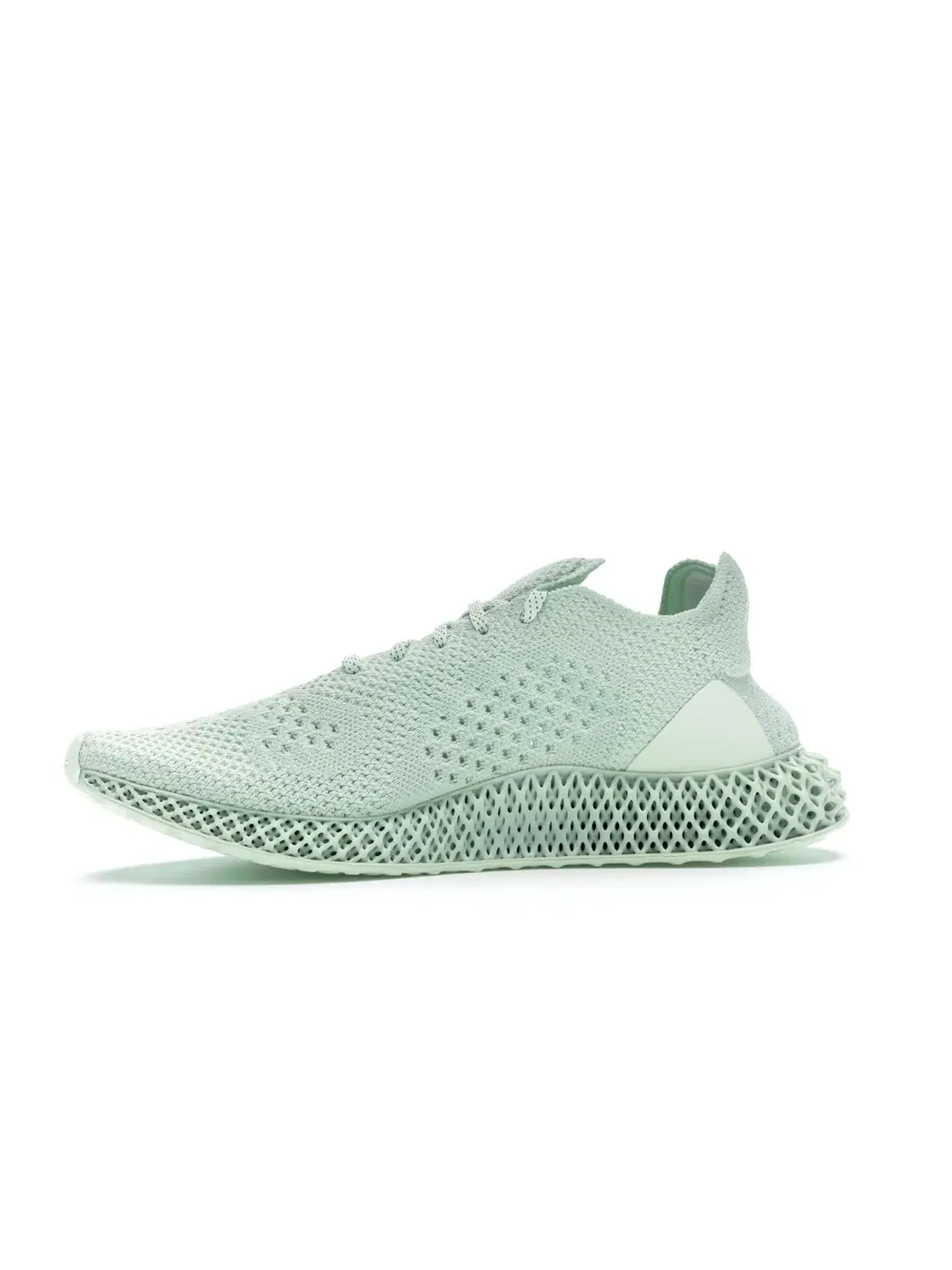 Мужские кроссовки с инновационной подошвой Adidas Futurecraft 4D — изображение 3 из 4, зеленый