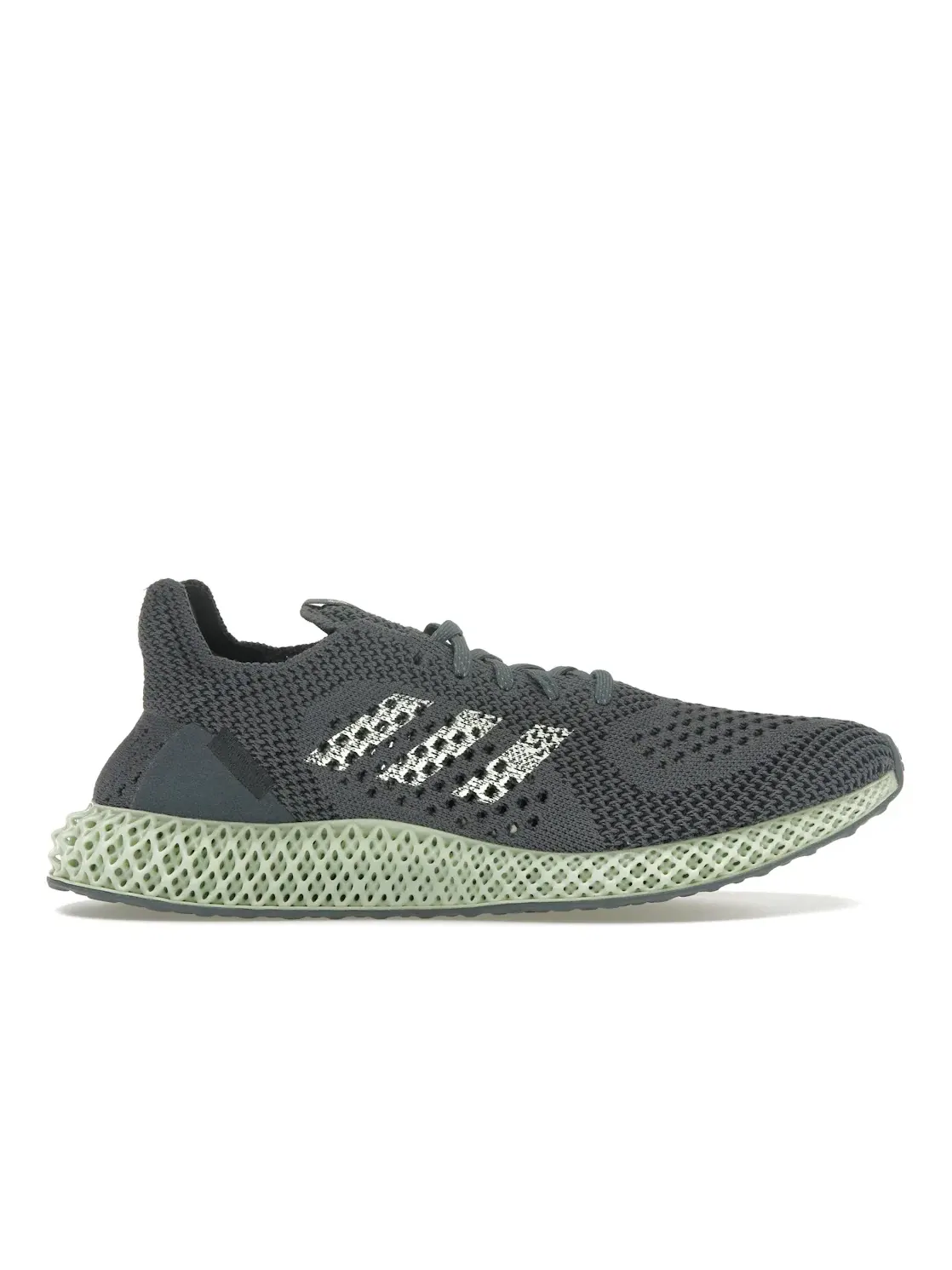 Мужские кроссовки с инновационной подошвой Adidas Futurecraft 4D — изображение 1 из 4, зеленый