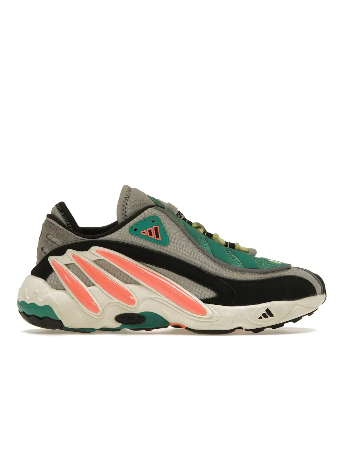 Мужские кроссовки Lifestyle с технологией Feet You Wear Adidas FYW 98 — изображение 1 из 4, серый желтый