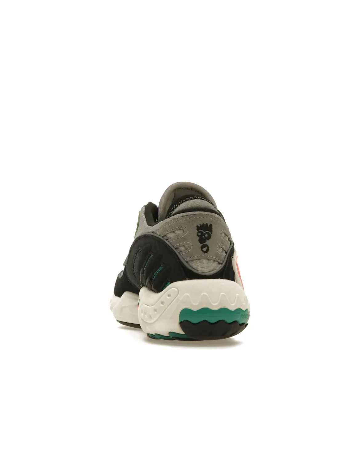 Мужские кроссовки Lifestyle с технологией Feet You Wear Adidas FYW 98 — изображение 4 из 4, серый желтый