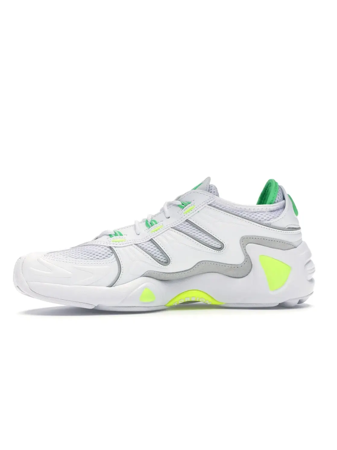 Мужские кроссовки Ronnie Fieg Adidas FYW S-97 — изображение 3 из 4, белый/зеленый/желтый