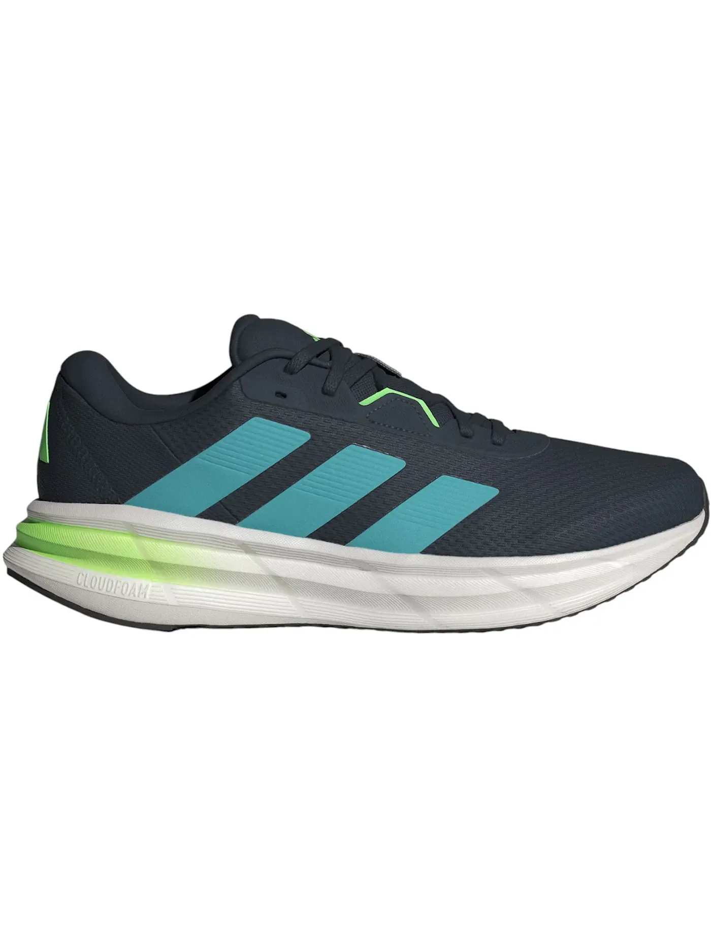 Мужские кроссовки для бега Adidas Galaxy 7, Aurora Ink/Mint Ton/Lime Burst — изображение 1 из 1